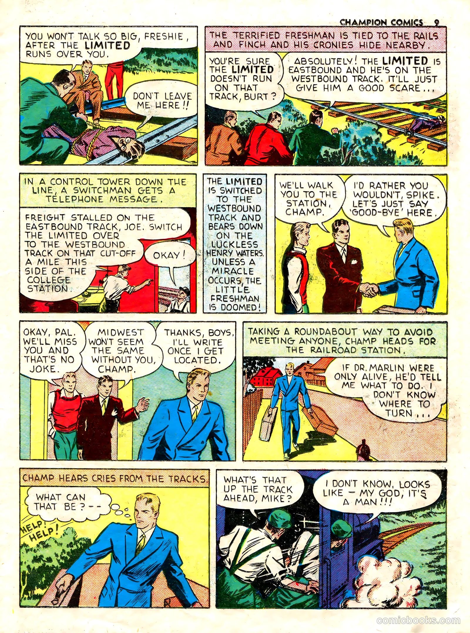 Champion Comics #8 (1940) — page 8 of 60