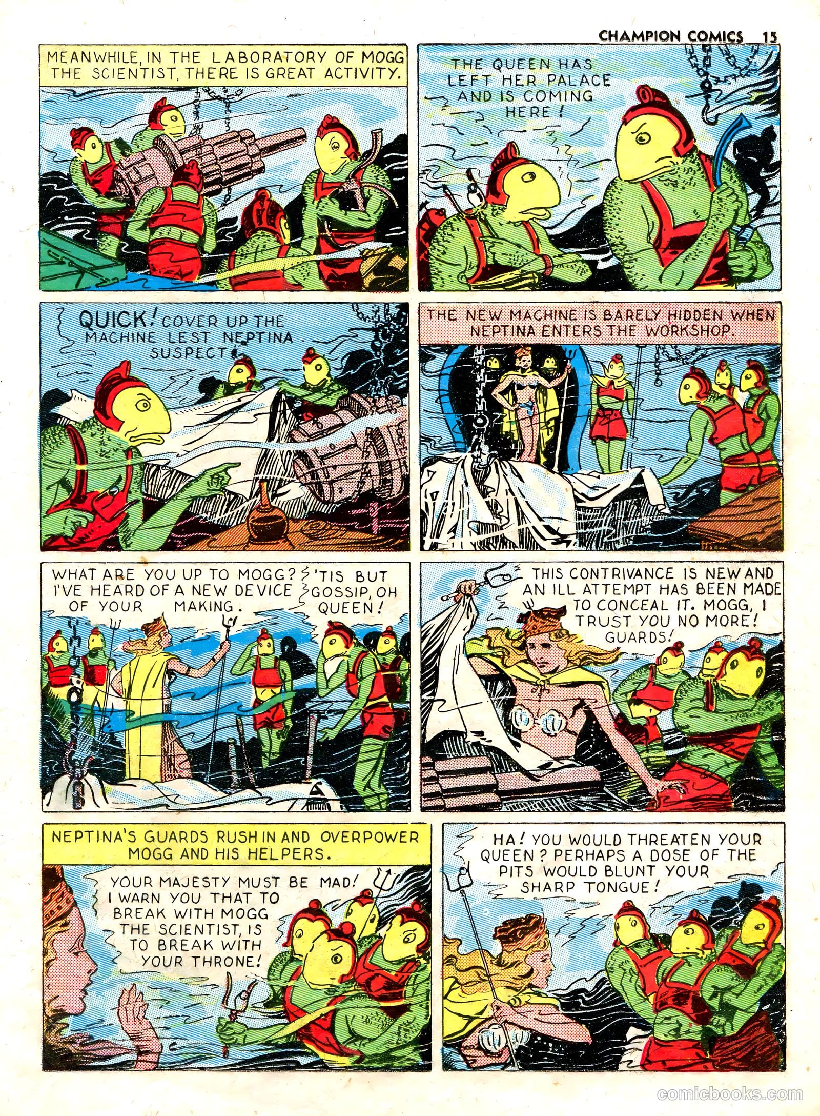 Champion Comics #8 (1940) — page 14 of 60
