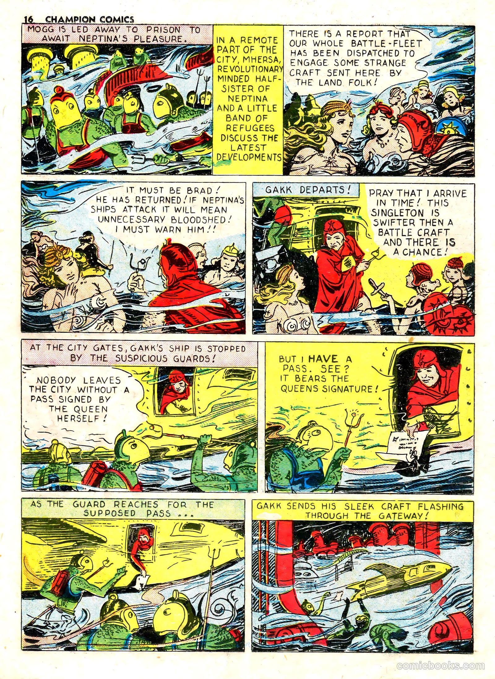Champion Comics #8 (1940) — page 15 of 60