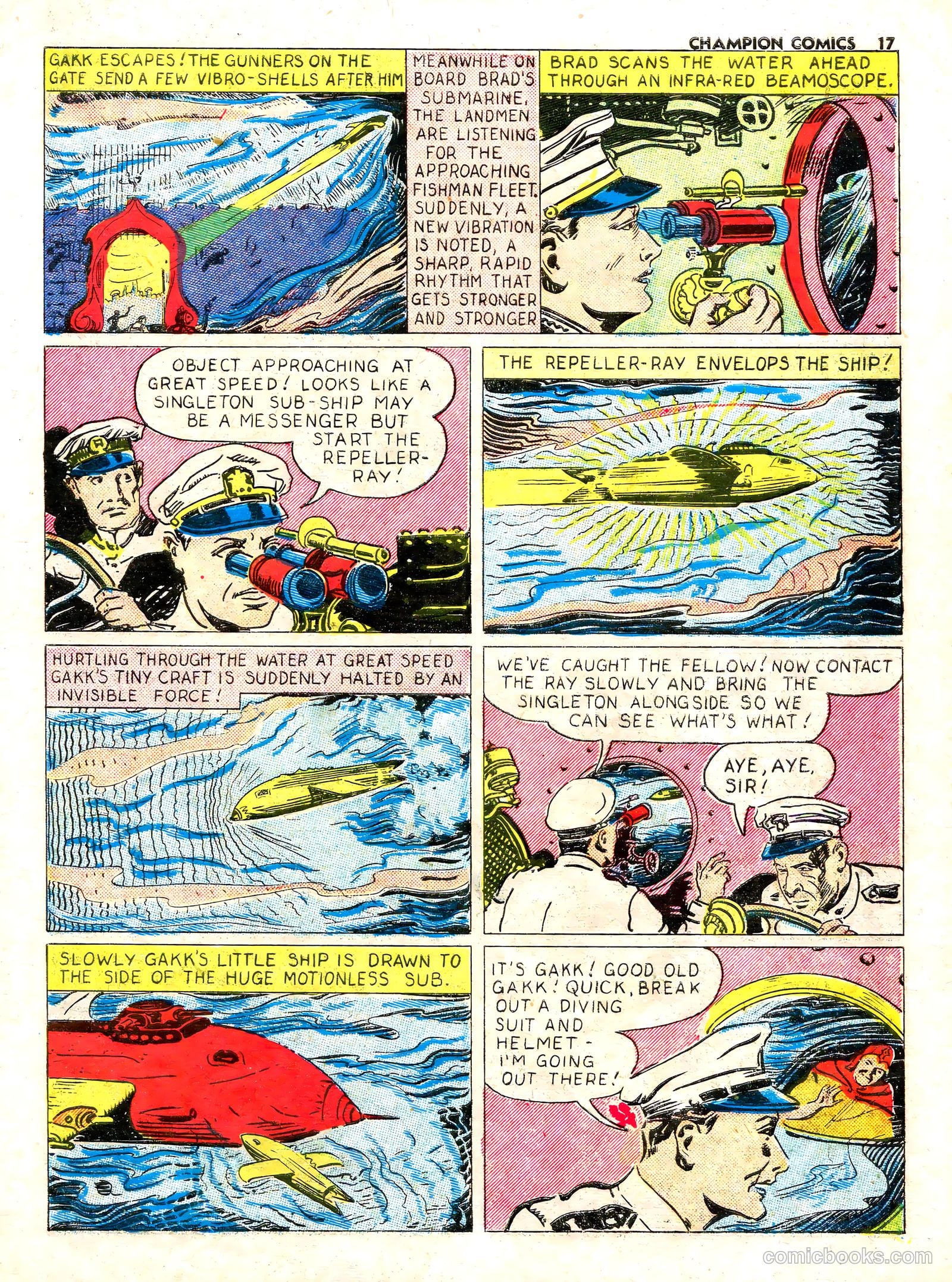 Champion Comics #8 (1940) — page 16 of 60
