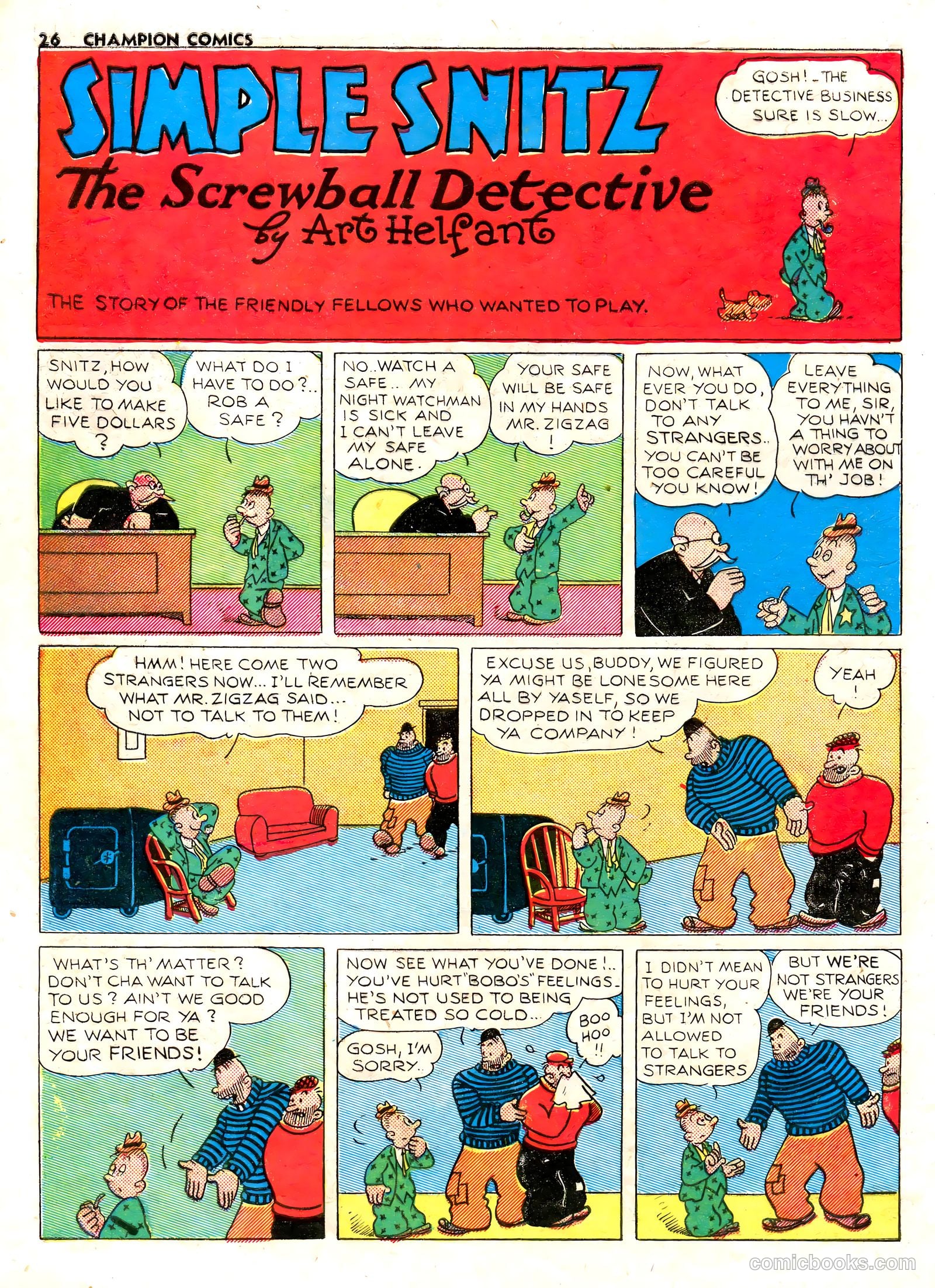 Champion Comics #8 (1940) — page 25 of 60