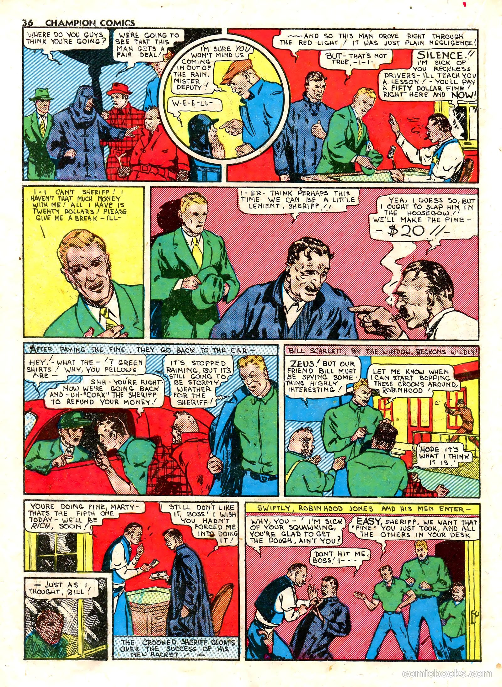 Champion Comics #8 (1940) — page 31 of 60