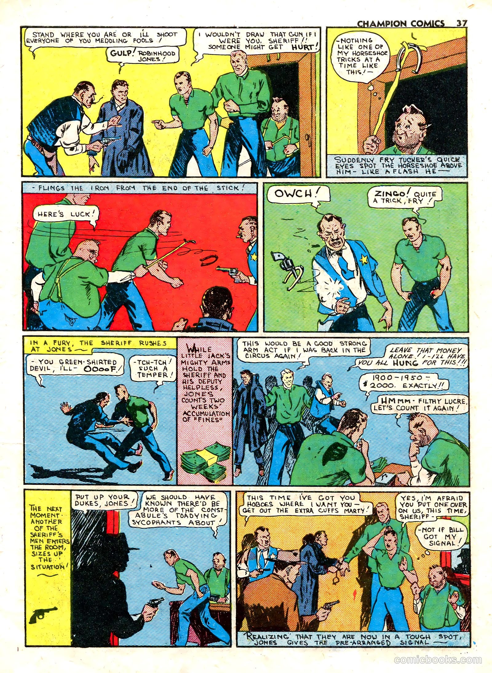 Champion Comics #8 (1940) — page 32 of 60