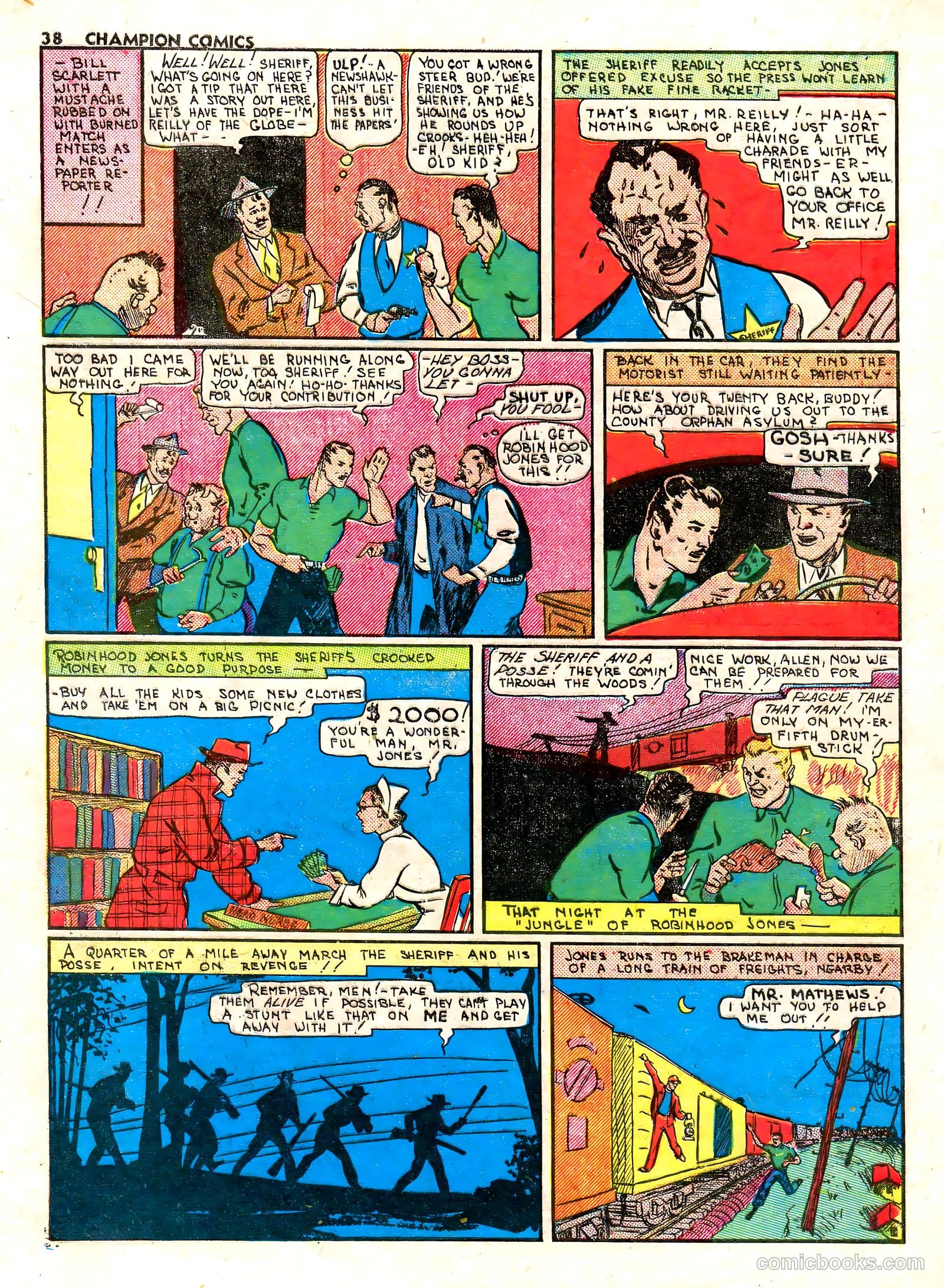 Champion Comics #8 (1940) — page 33 of 60