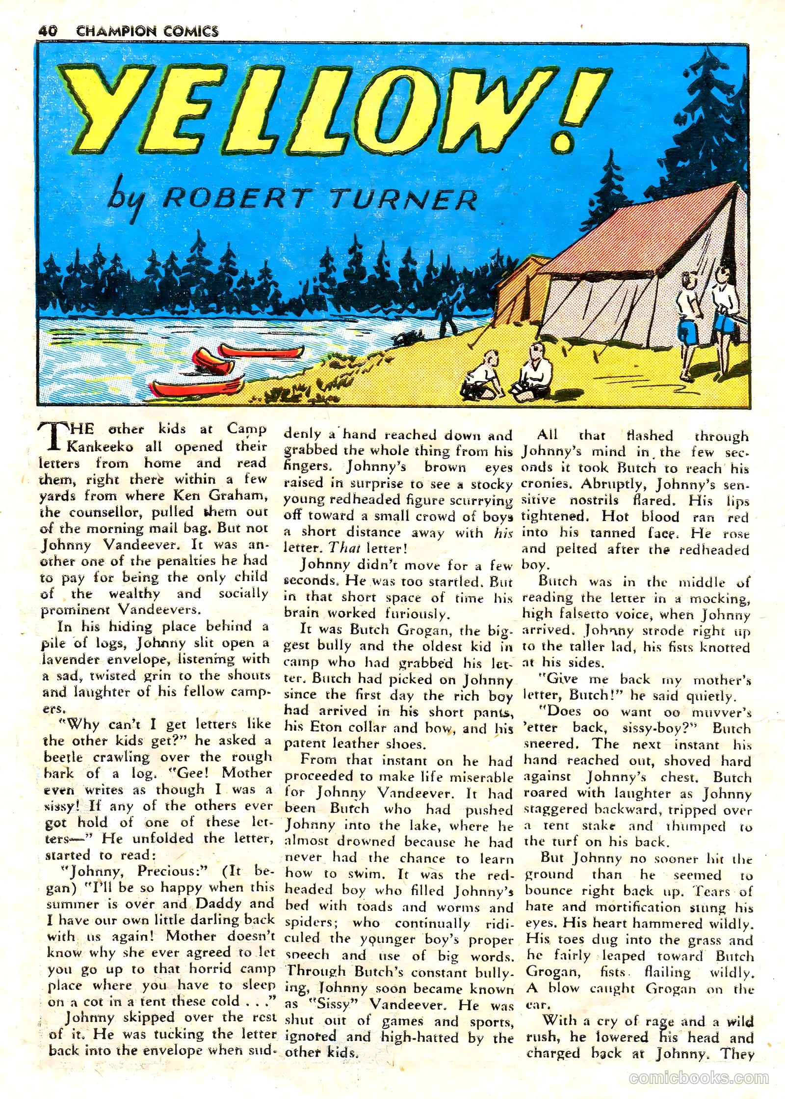 Champion Comics #8 (1940) — page 35 of 60
