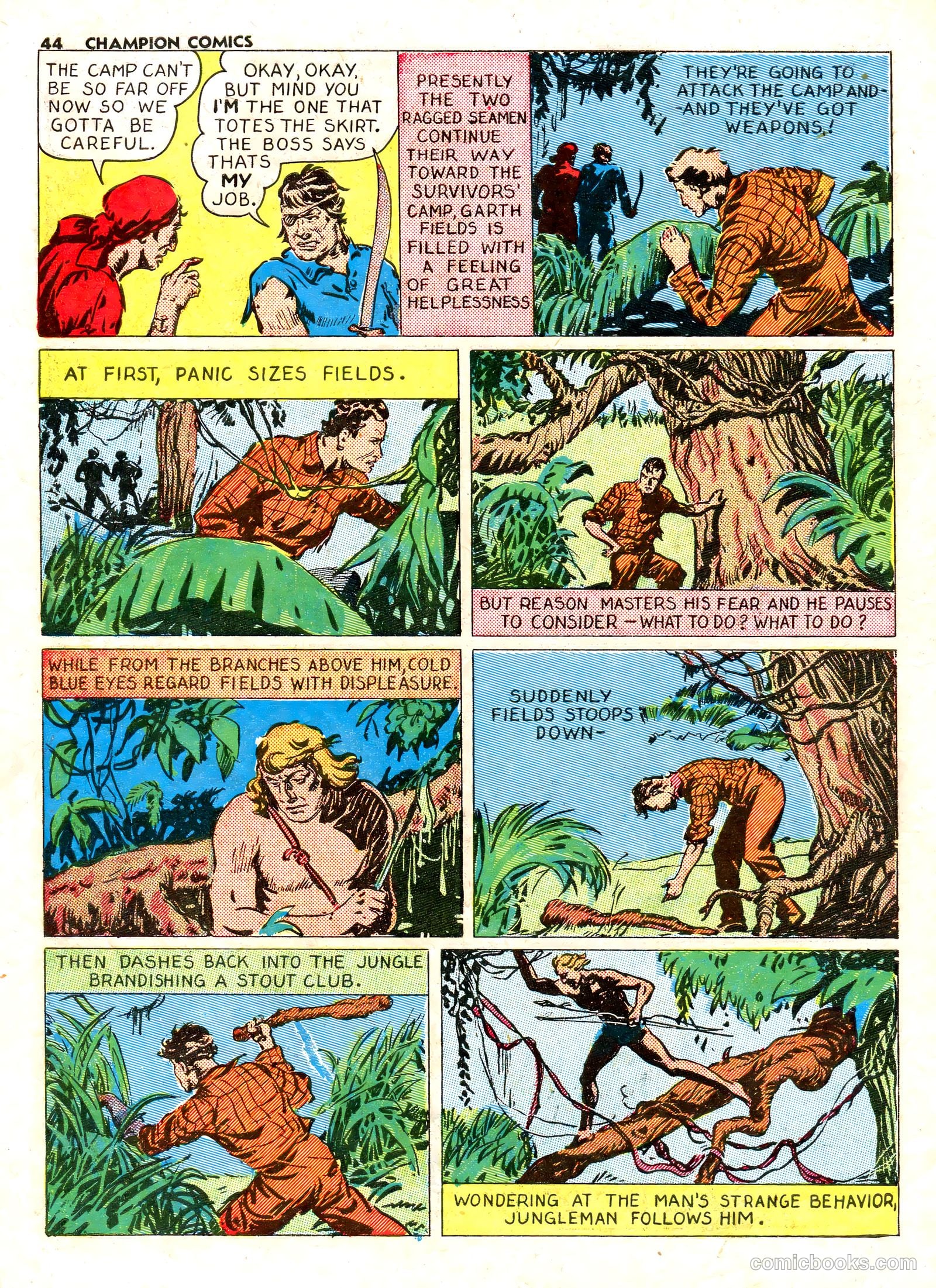Champion Comics #8 (1940) — page 39 of 60
