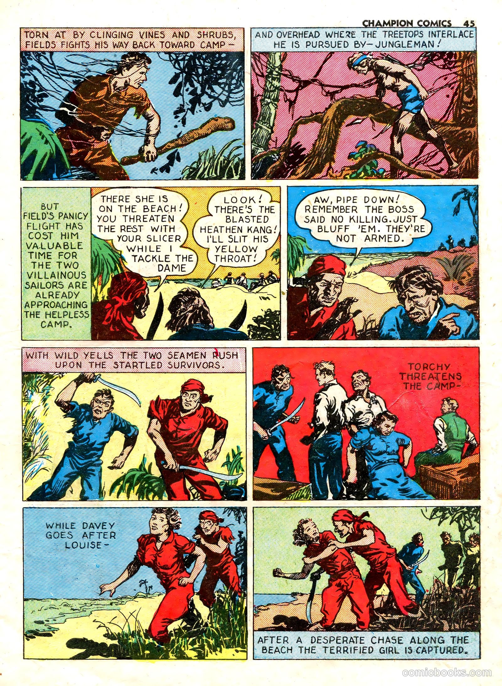 Champion Comics #8 (1940) — page 40 of 60