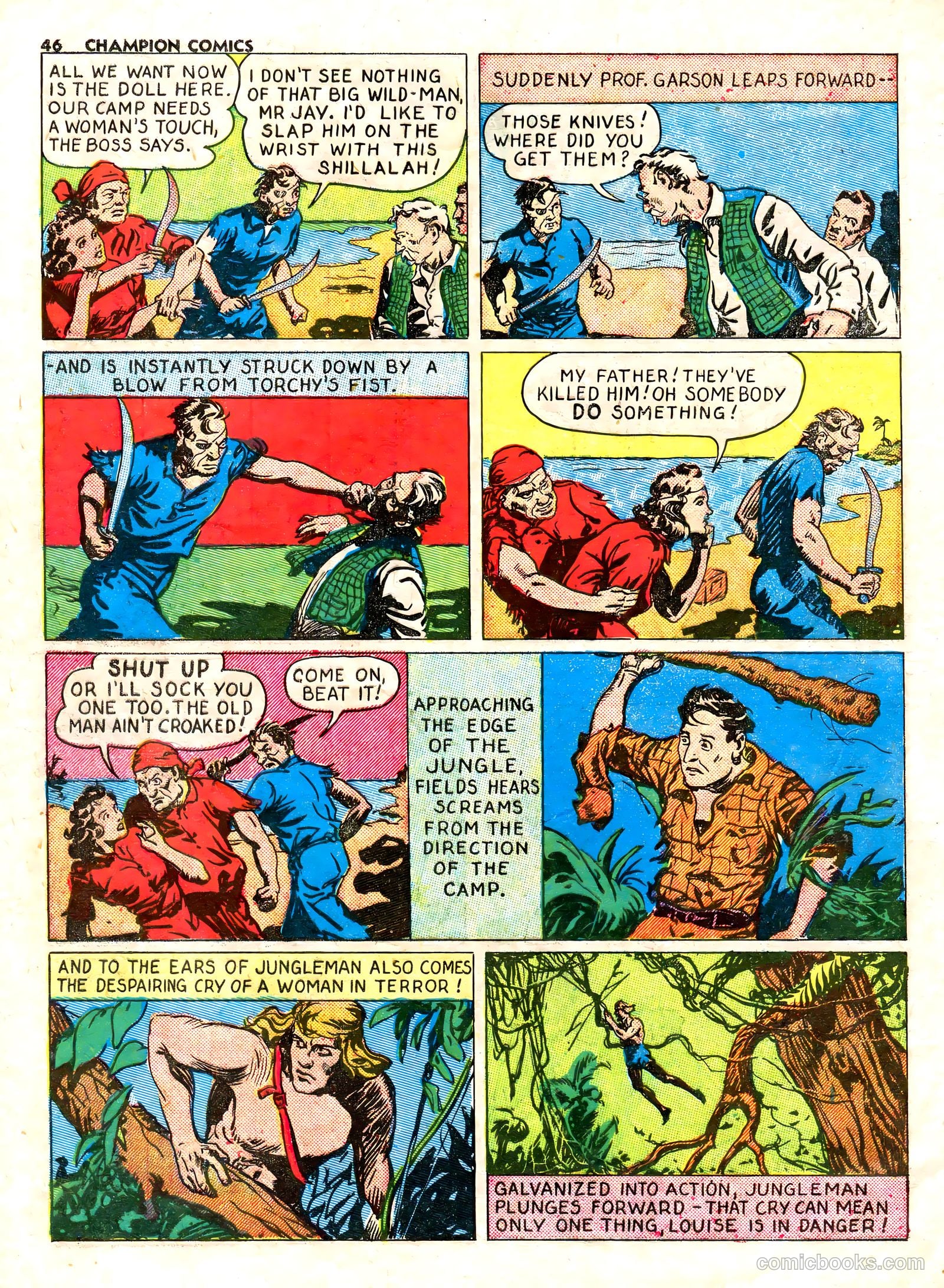 Champion Comics #8 (1940) — page 41 of 60