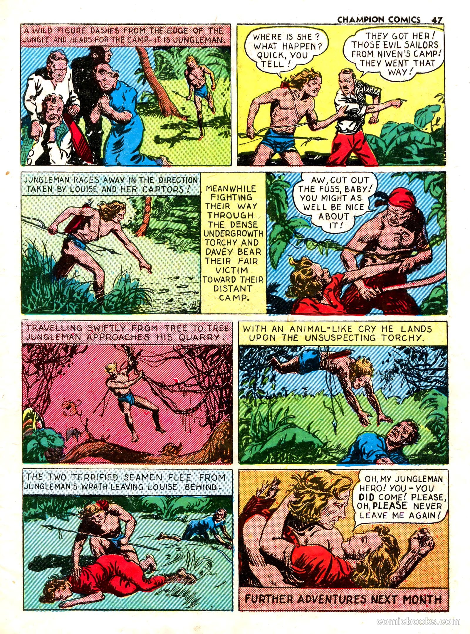 Champion Comics #8 (1940) — page 42 of 60