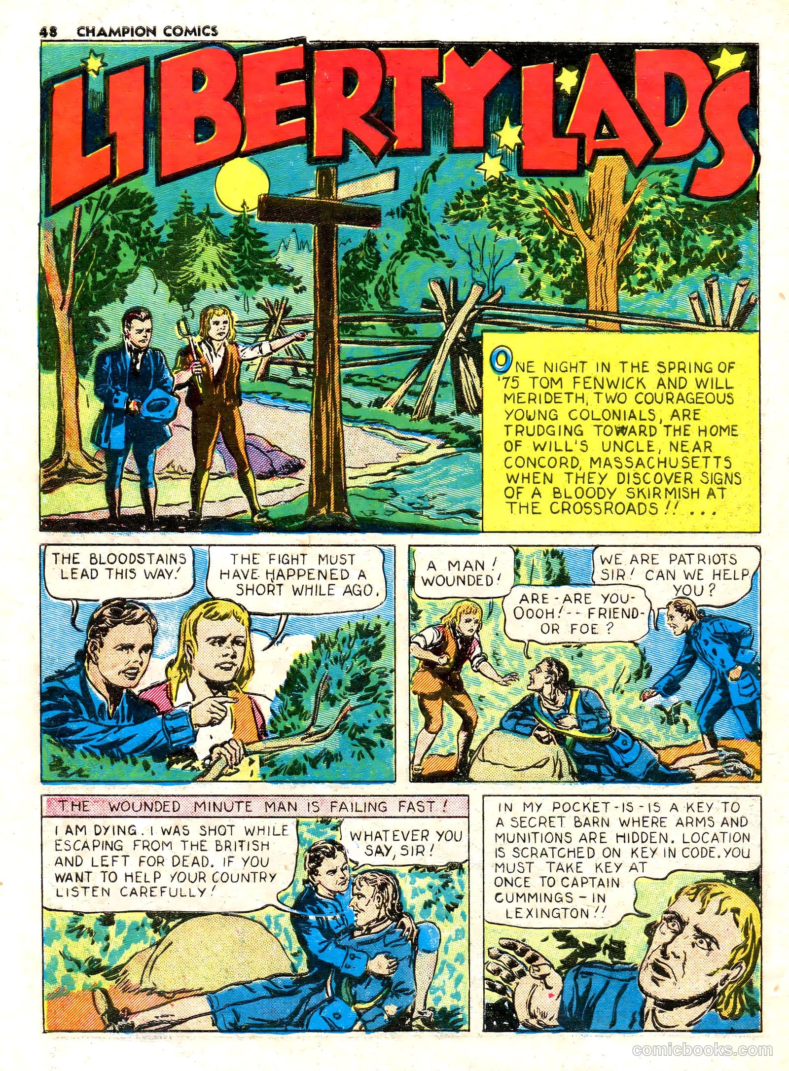 Champion Comics #8 (1940) — page 43 of 60