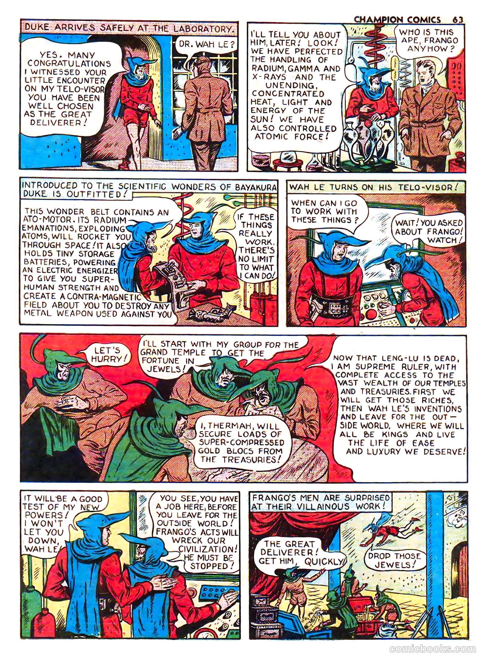 Champion Comics #8 (1940) — page 58 of 60
