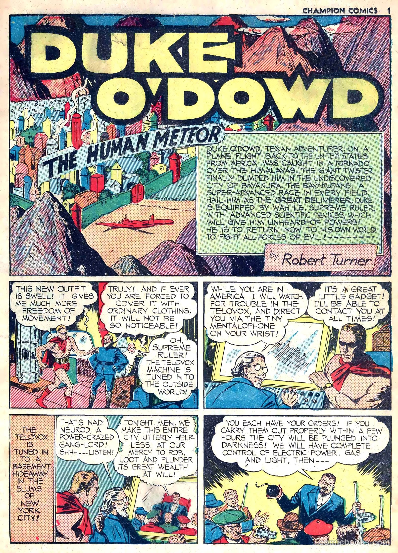 Champion Comics #9 (1940) — page 3 of 68