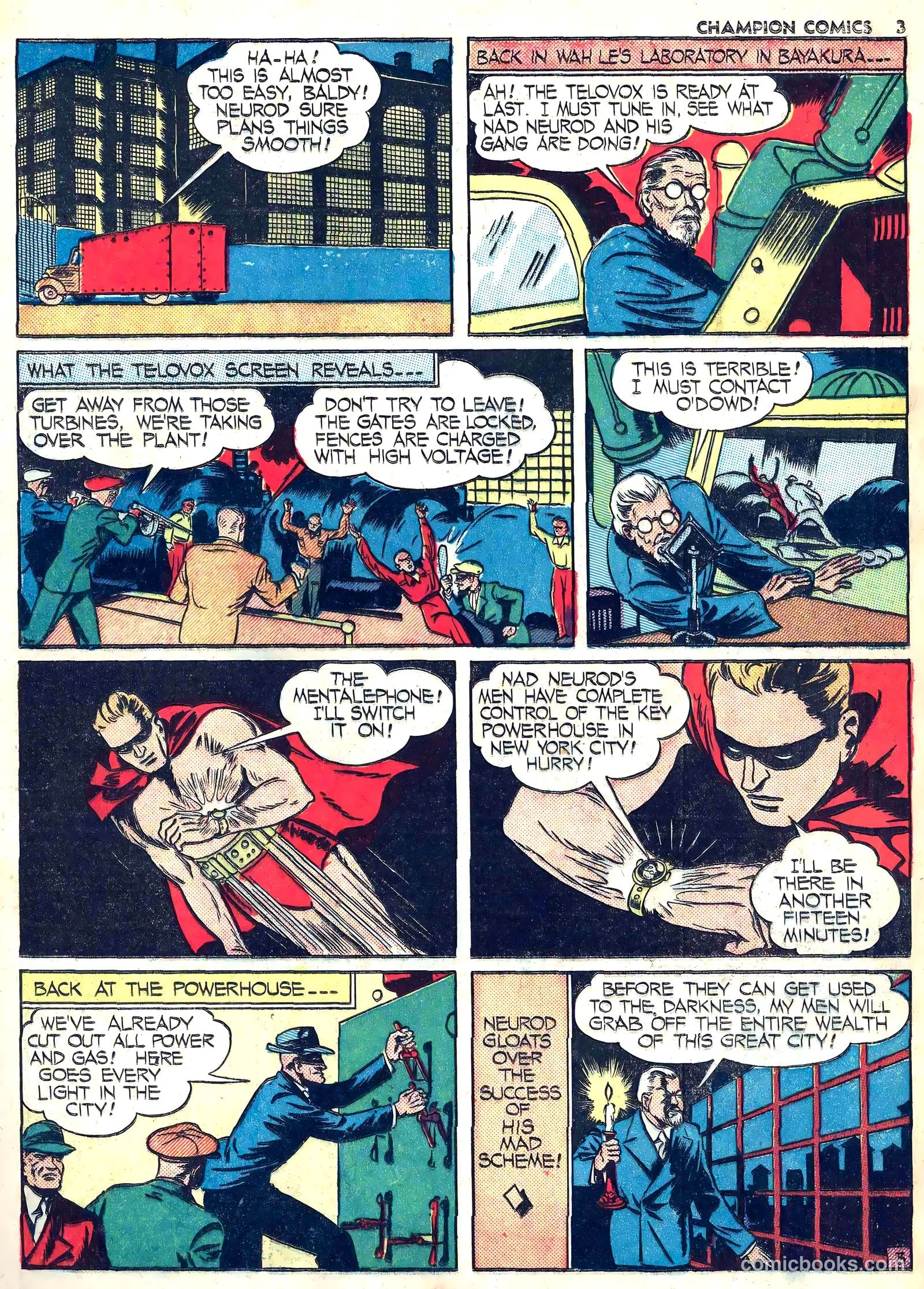 Champion Comics #9 (1940) — page 5 of 68