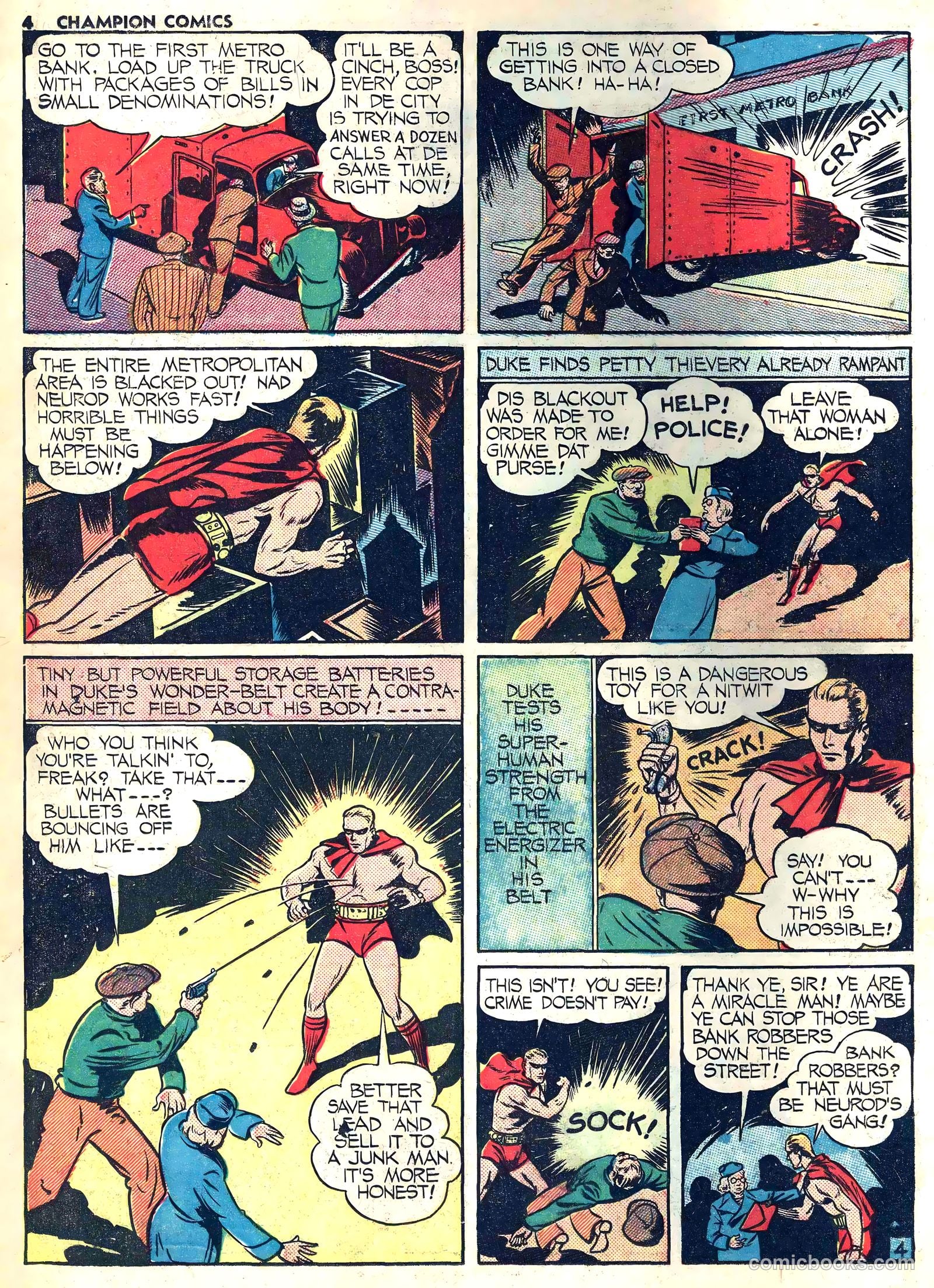 Champion Comics #9 (1940) — page 6 of 68