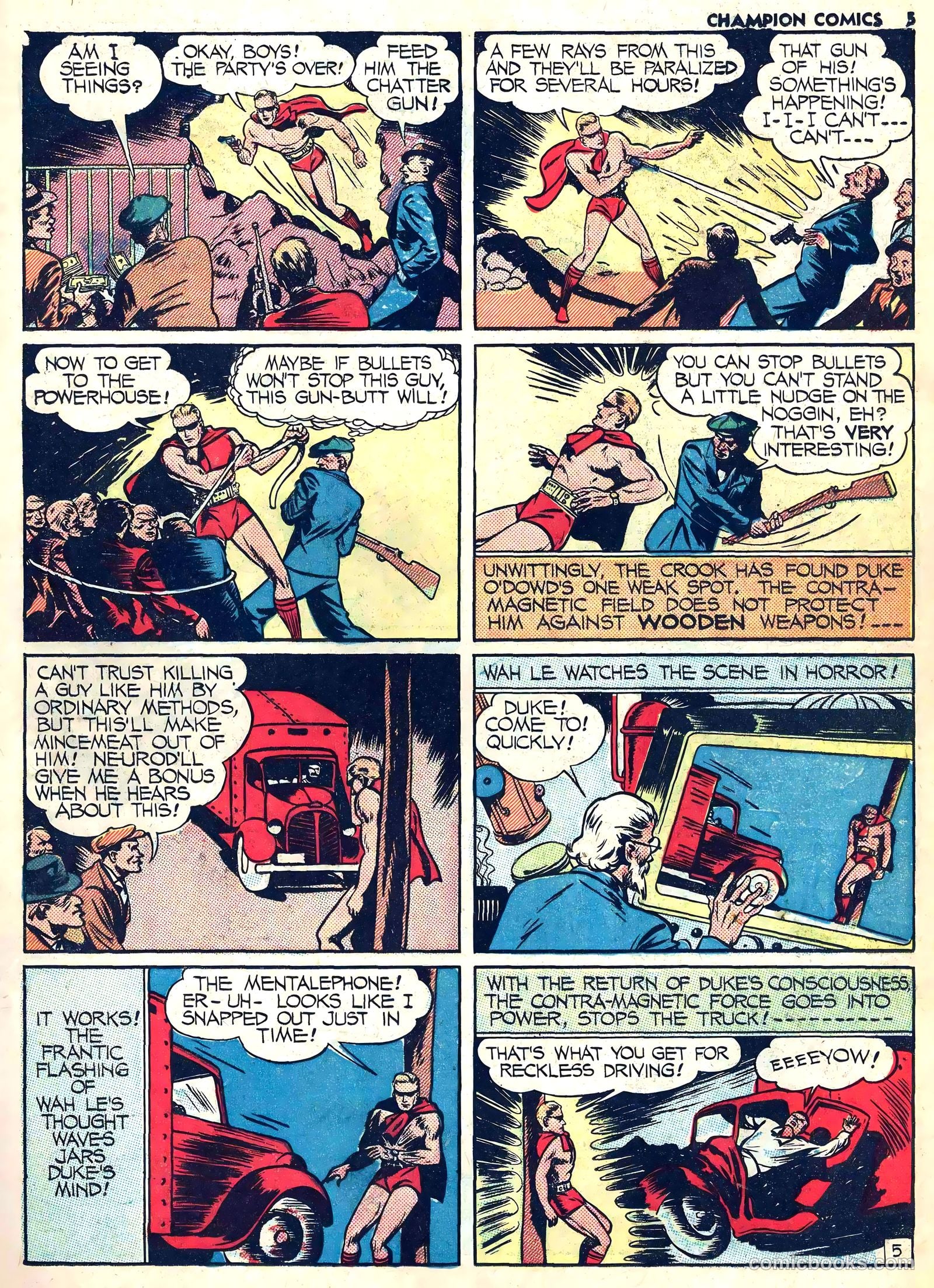 Champion Comics #9 (1940) — page 7 of 68