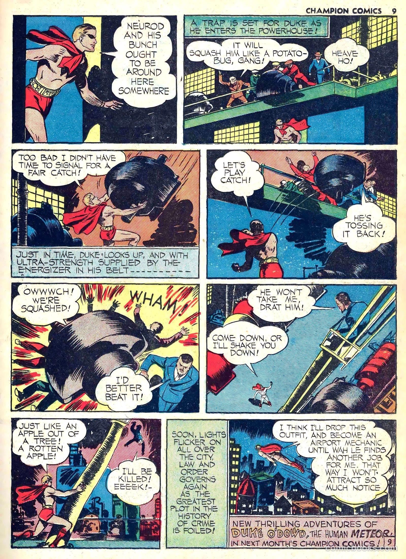 Champion Comics #9 (1940) — page 11 of 68