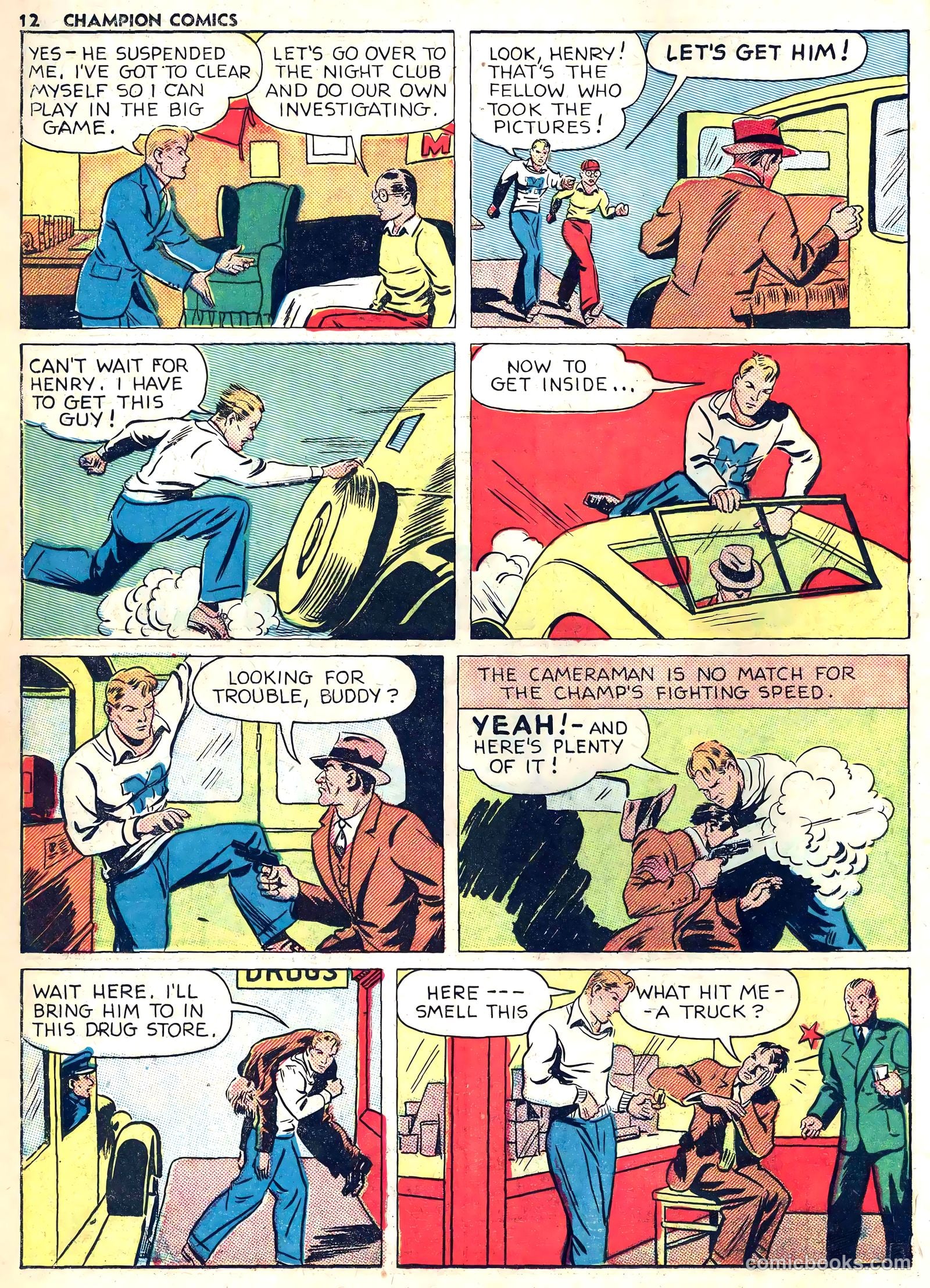 Champion Comics #9 (1940) — page 14 of 68