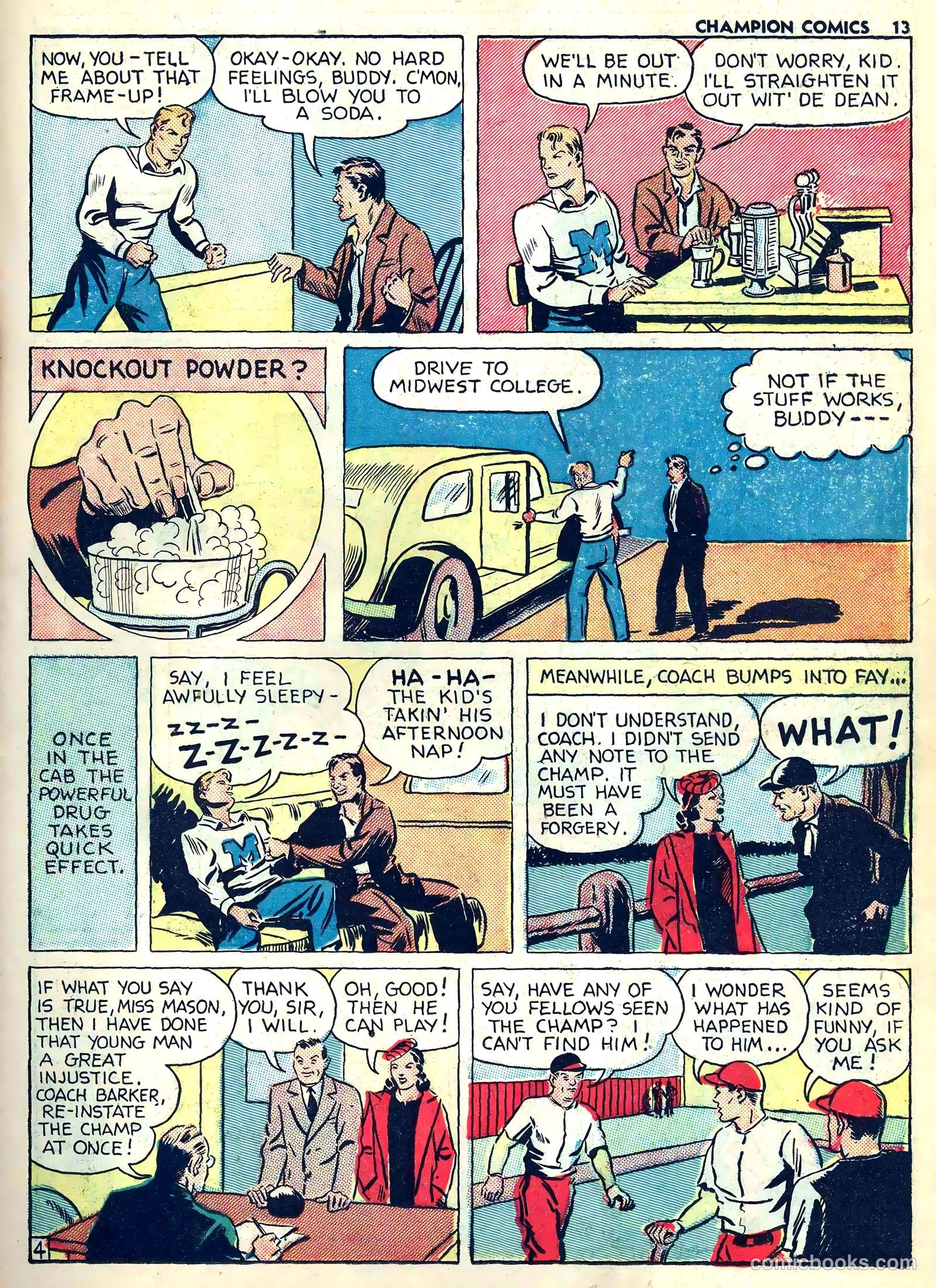 Champion Comics #9 (1940) — page 15 of 68