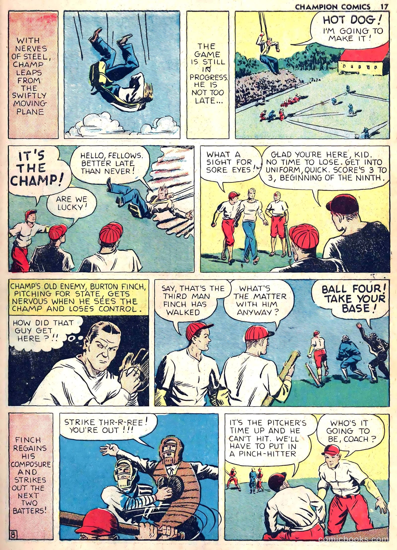 Champion Comics #9 (1940) — page 19 of 68