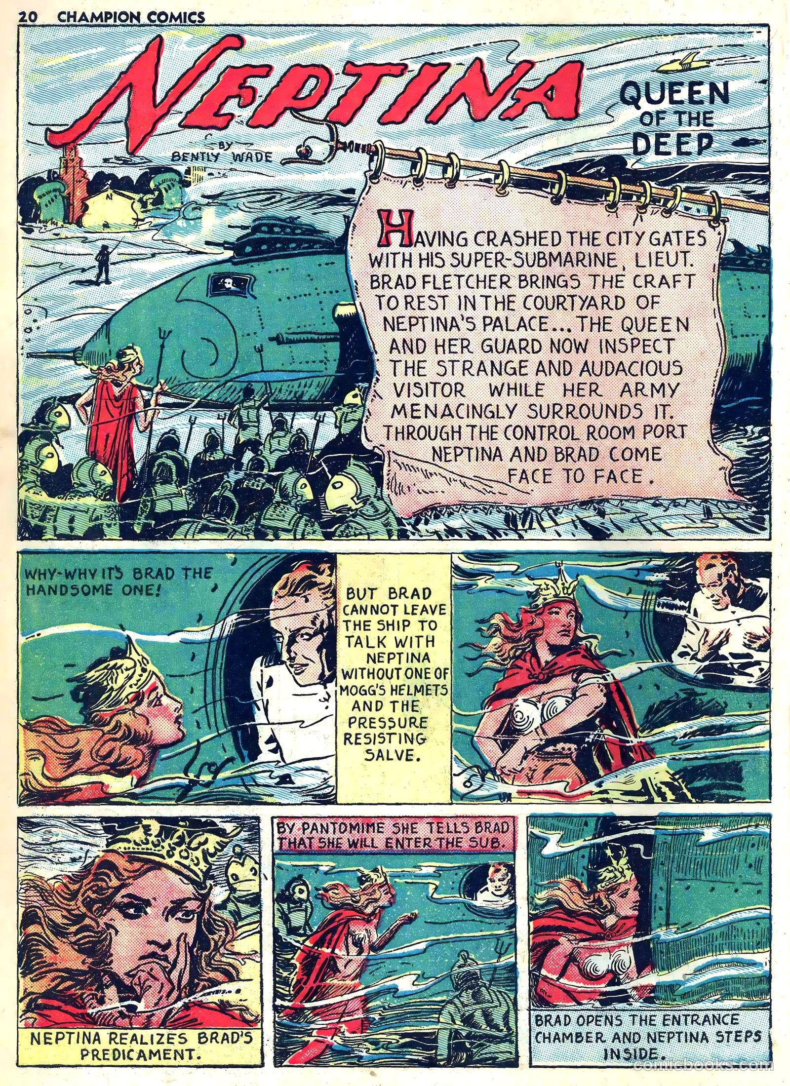Champion Comics #9 (1940) — page 22 of 68