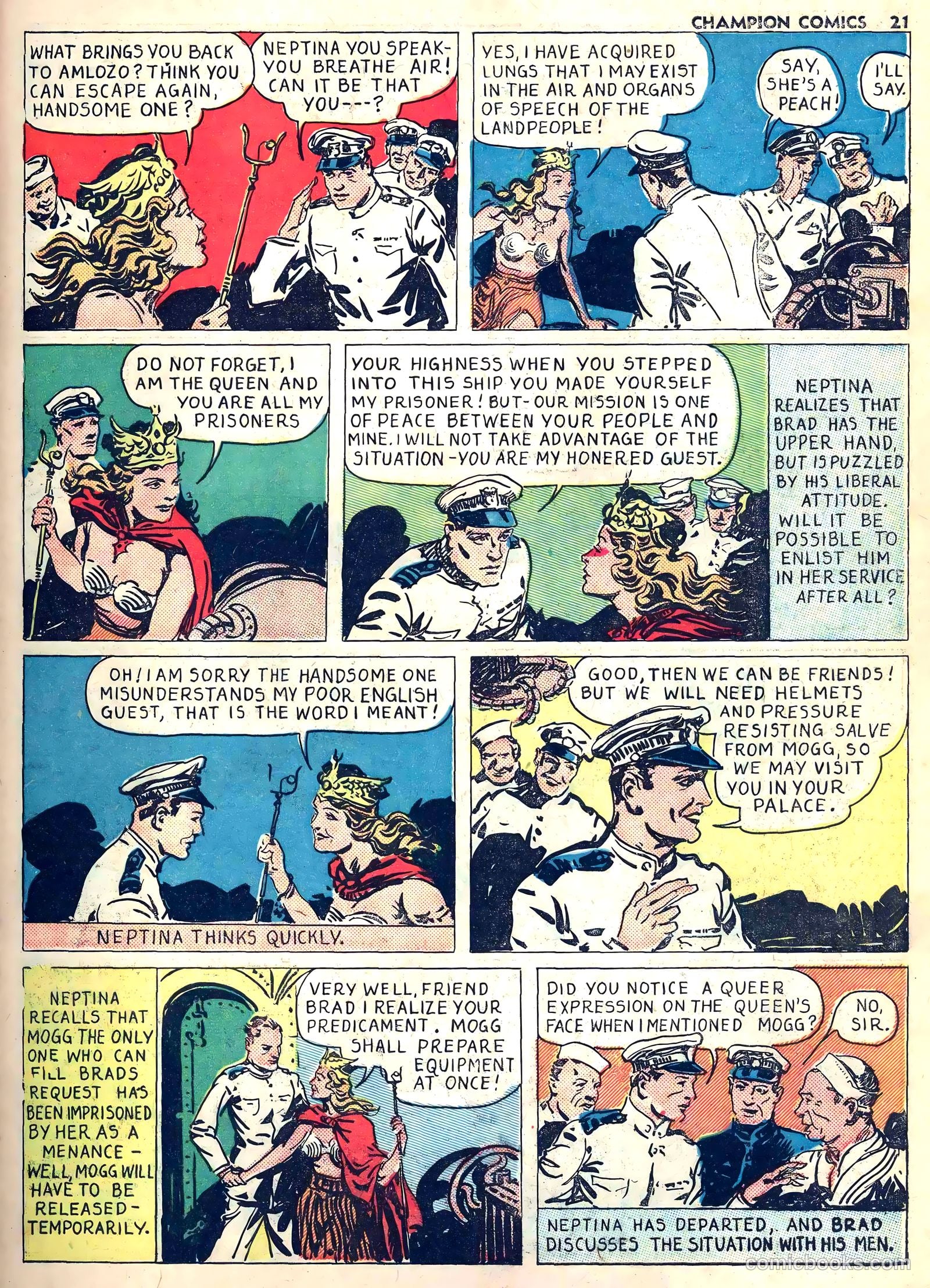 Champion Comics #9 (1940) — page 23 of 68