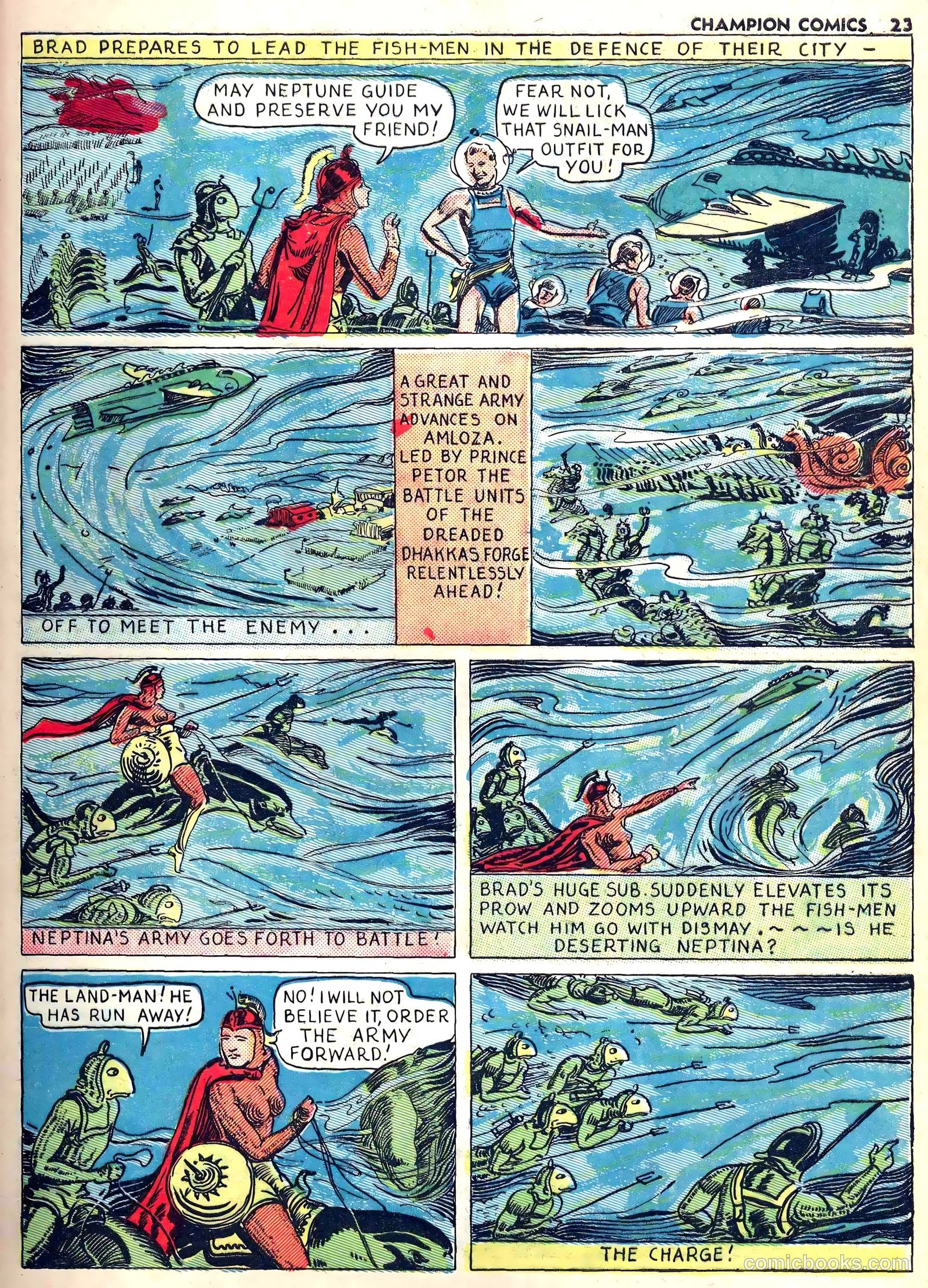 Champion Comics #9 (1940) — page 25 of 68