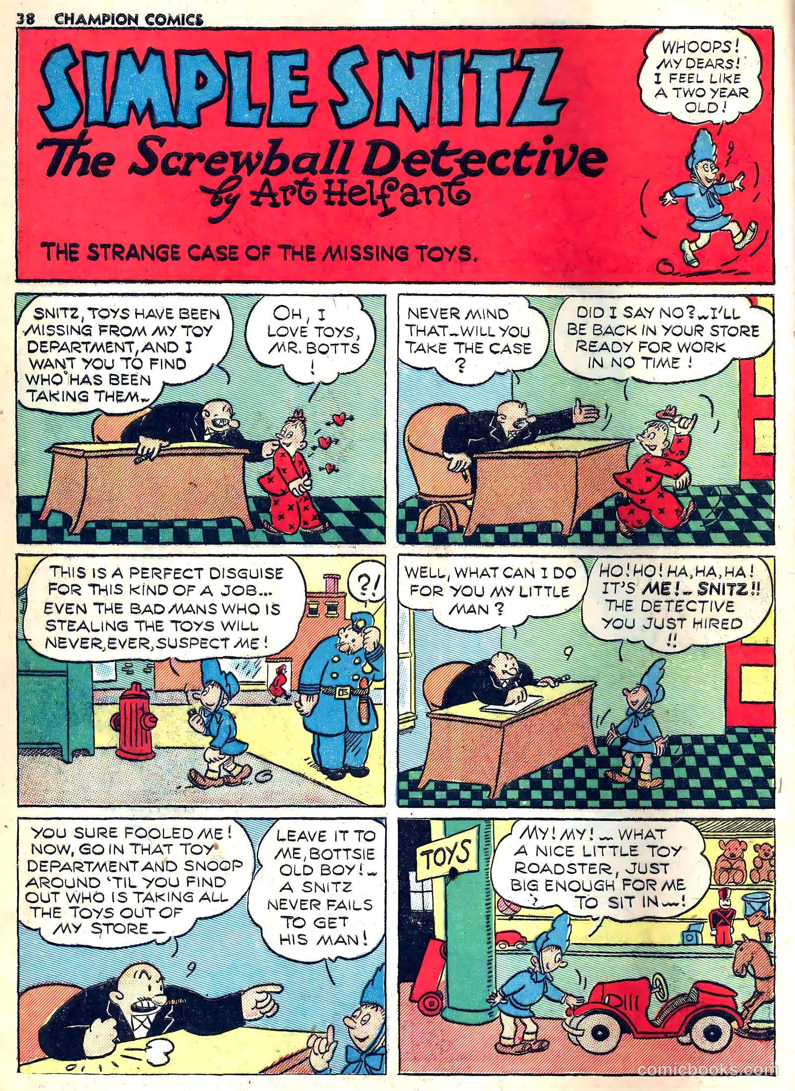 Champion Comics #9 (1940) — page 40 of 68