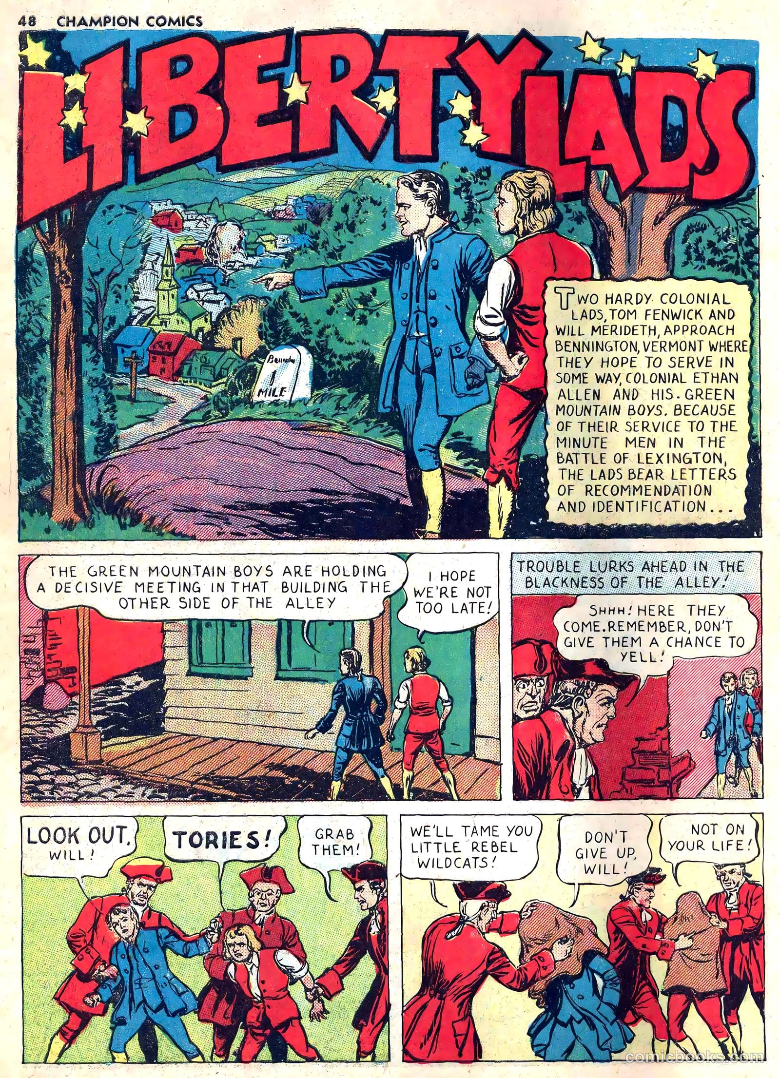 Champion Comics #9 (1940) — page 50 of 68