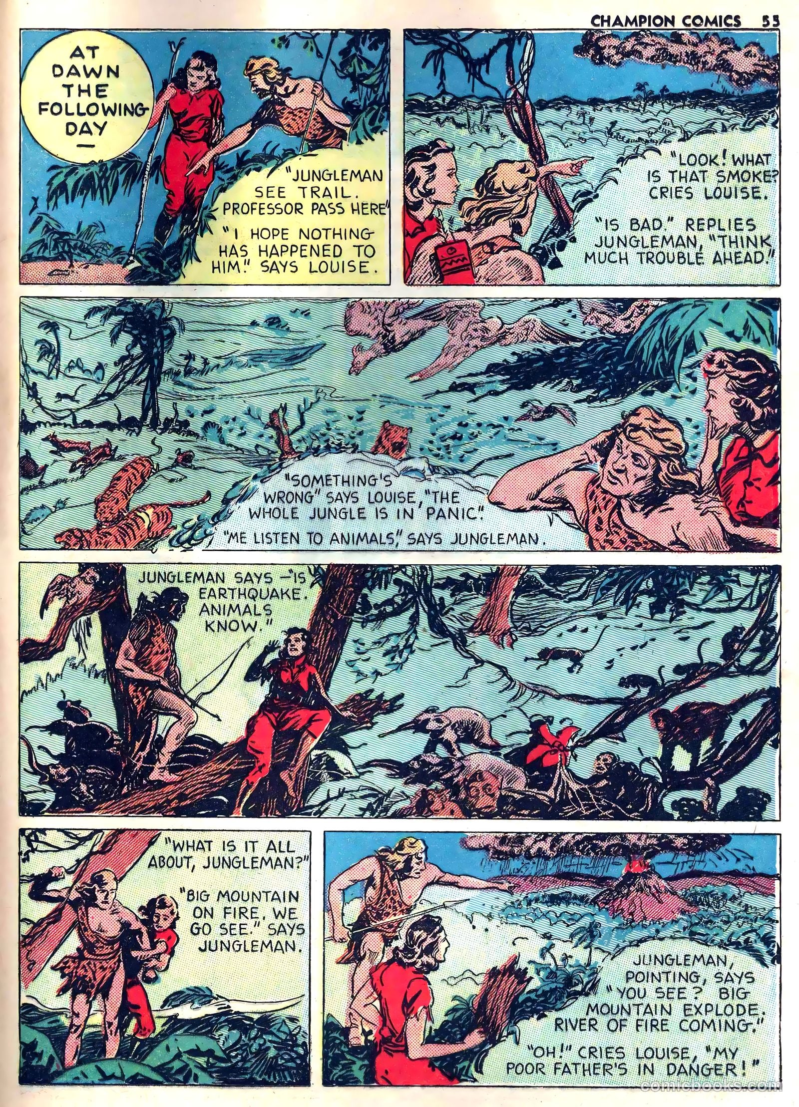 Champion Comics #9 (1940) — page 57 of 68