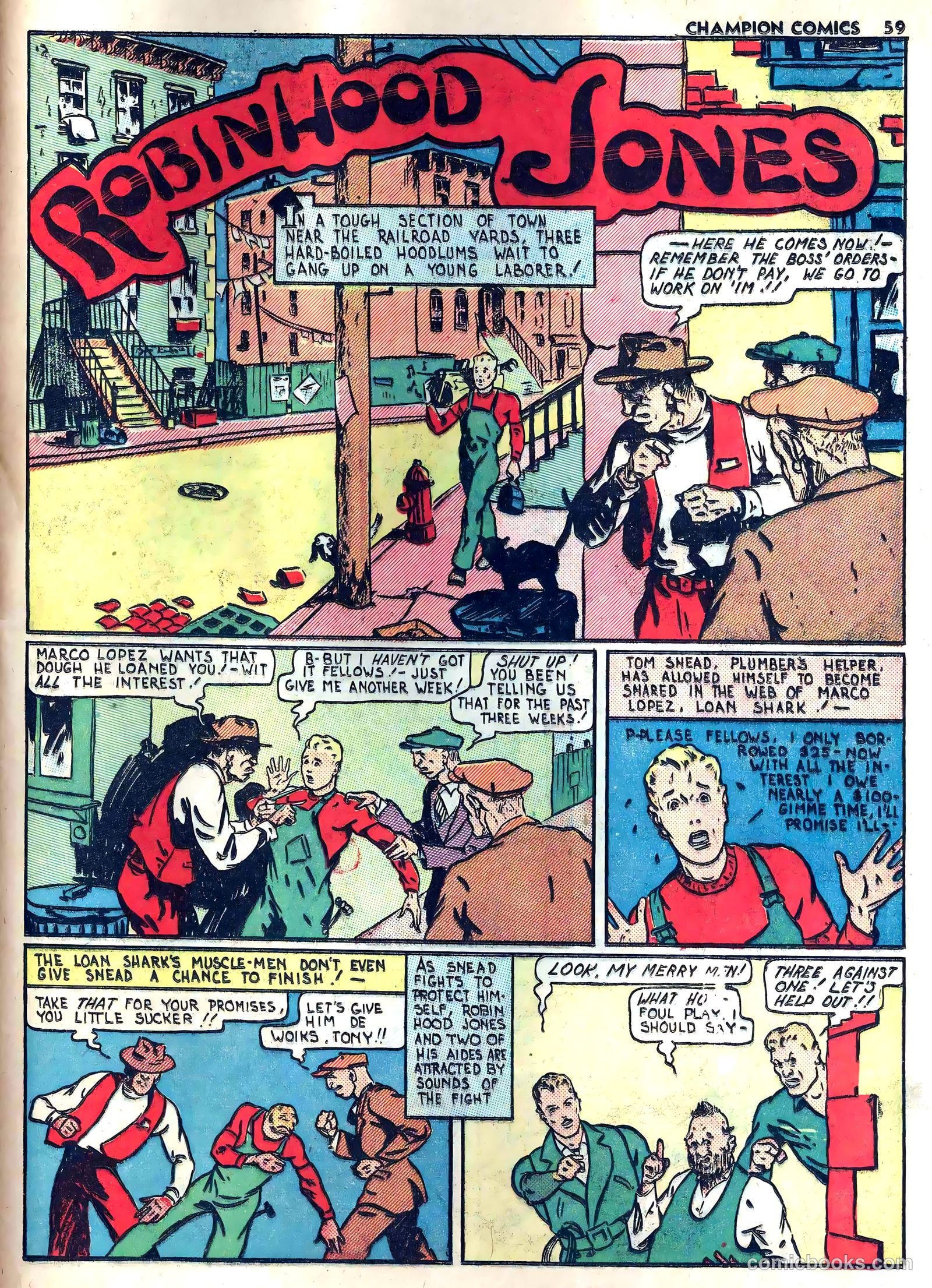Champion Comics #9 (1940) — page 61 of 68