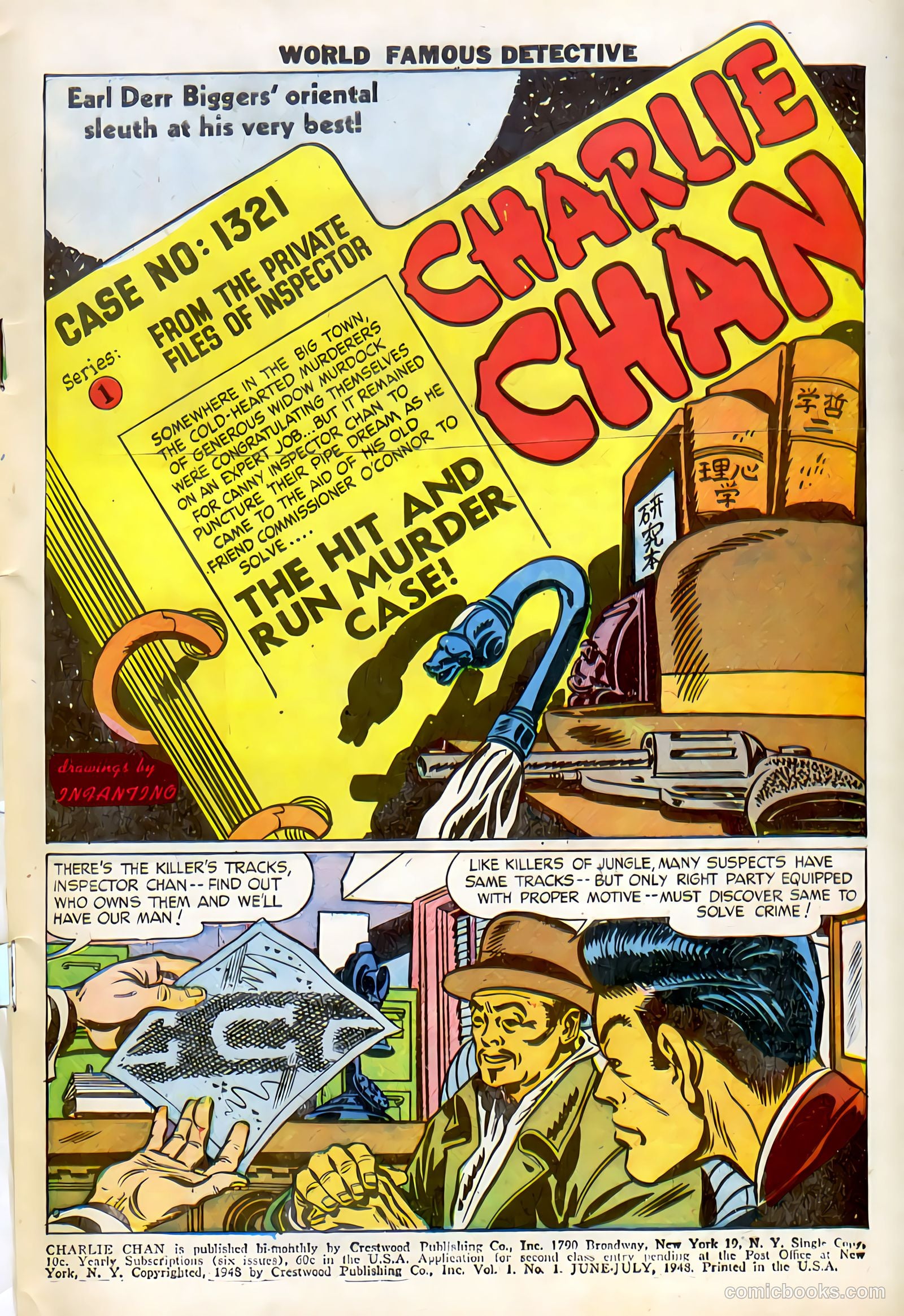 Charlie Chan #1 (1948) — page 3 of 52