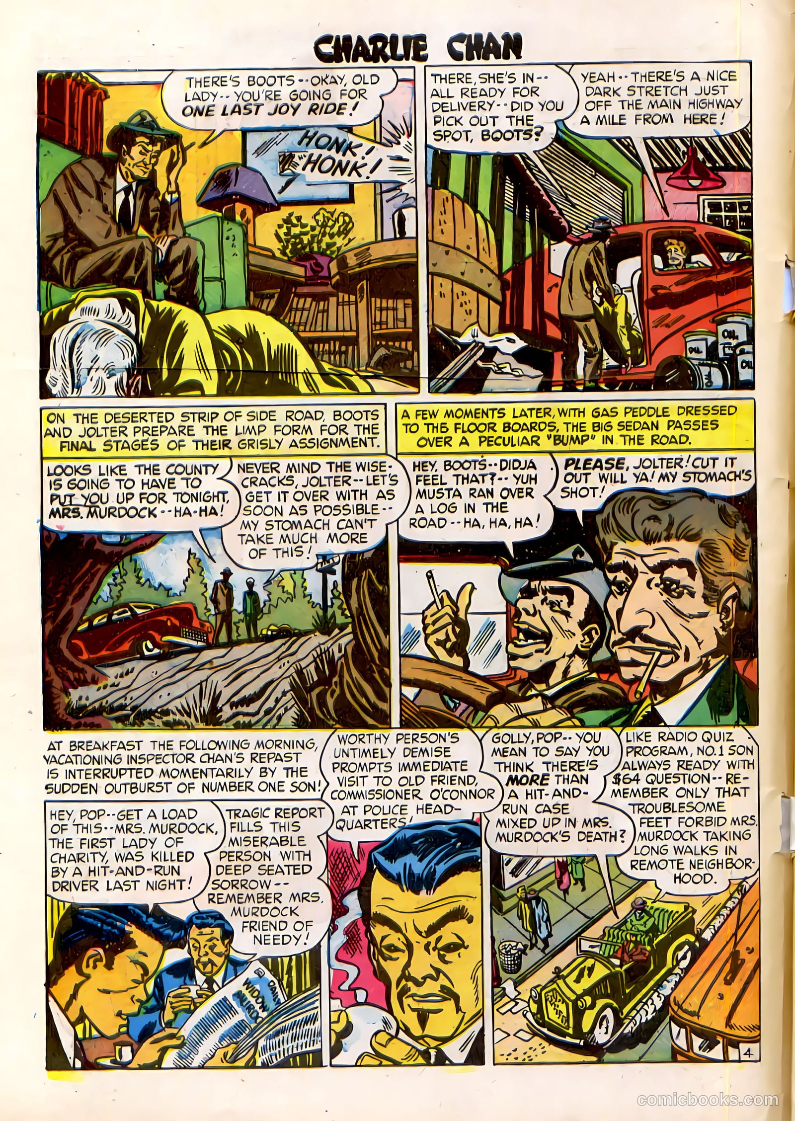 Charlie Chan #1 (1948) — page 6 of 52