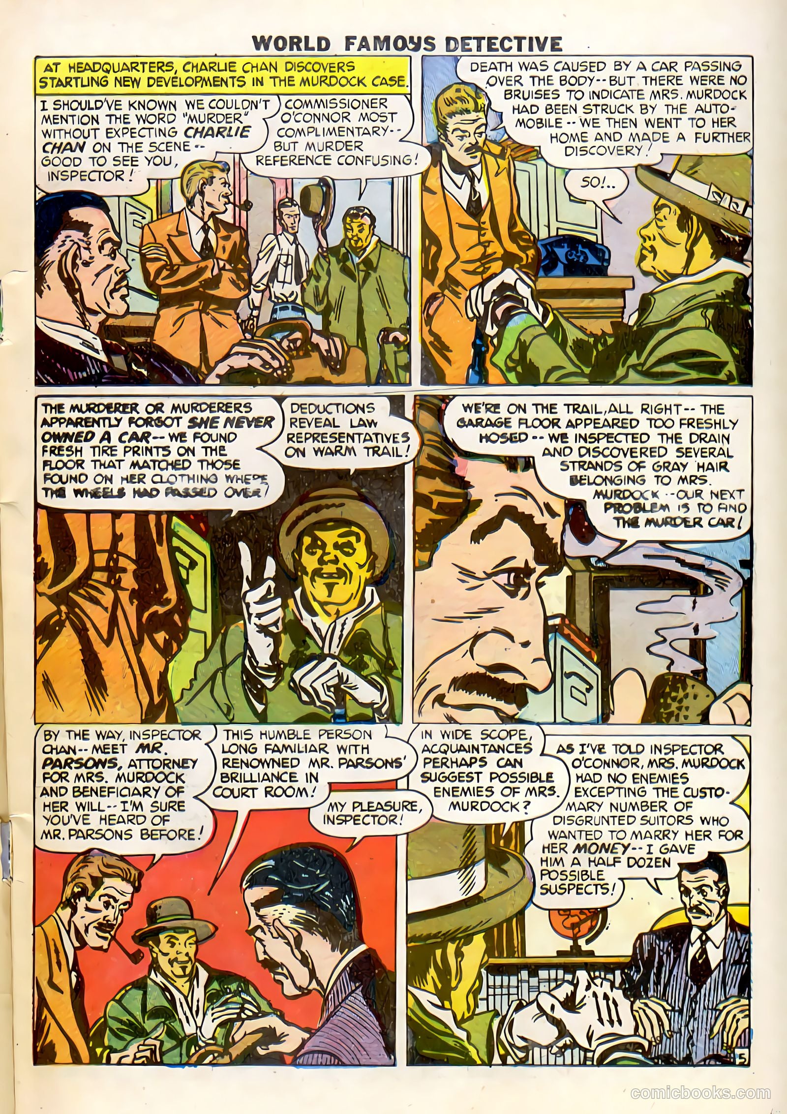 Charlie Chan #1 (1948) — page 7 of 52