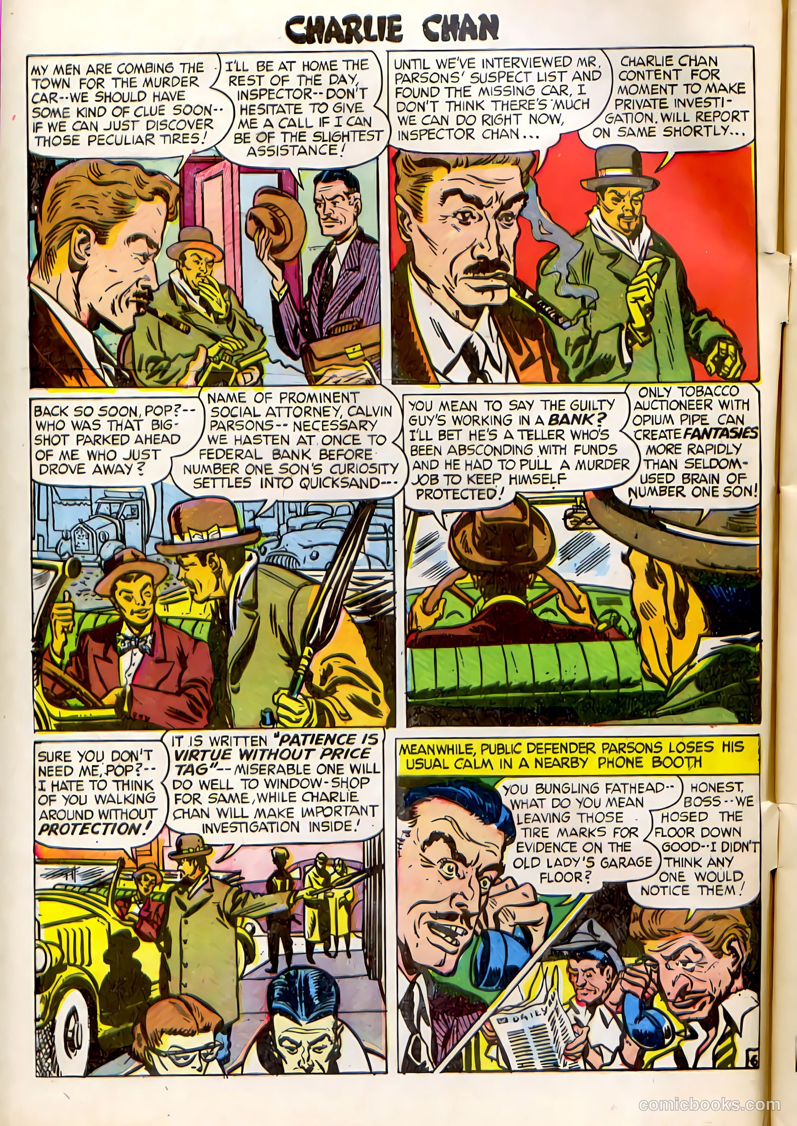 Charlie Chan #1 (1948) — page 8 of 52