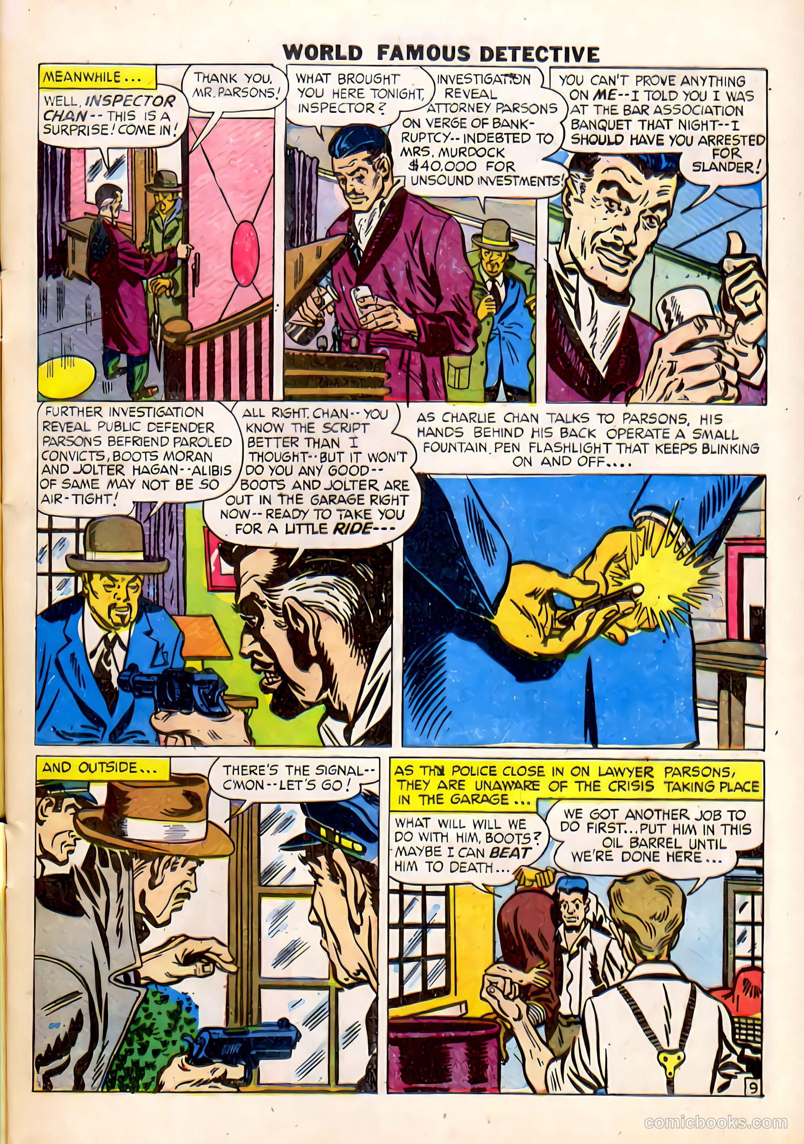 Charlie Chan #1 (1948) — page 11 of 52