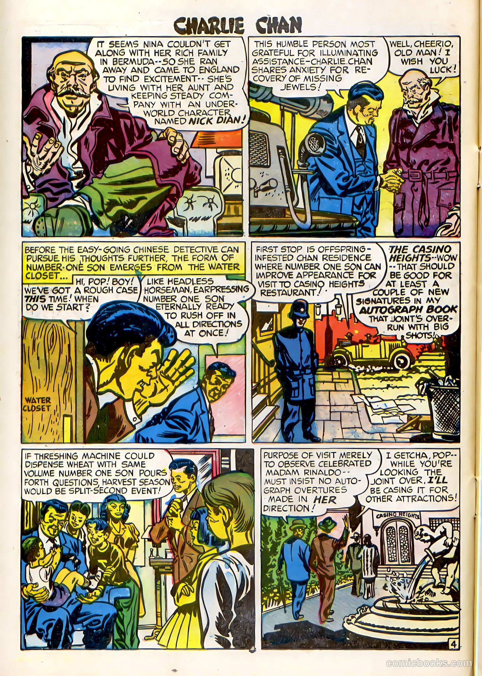 Charlie Chan #1 (1948) — page 16 of 52