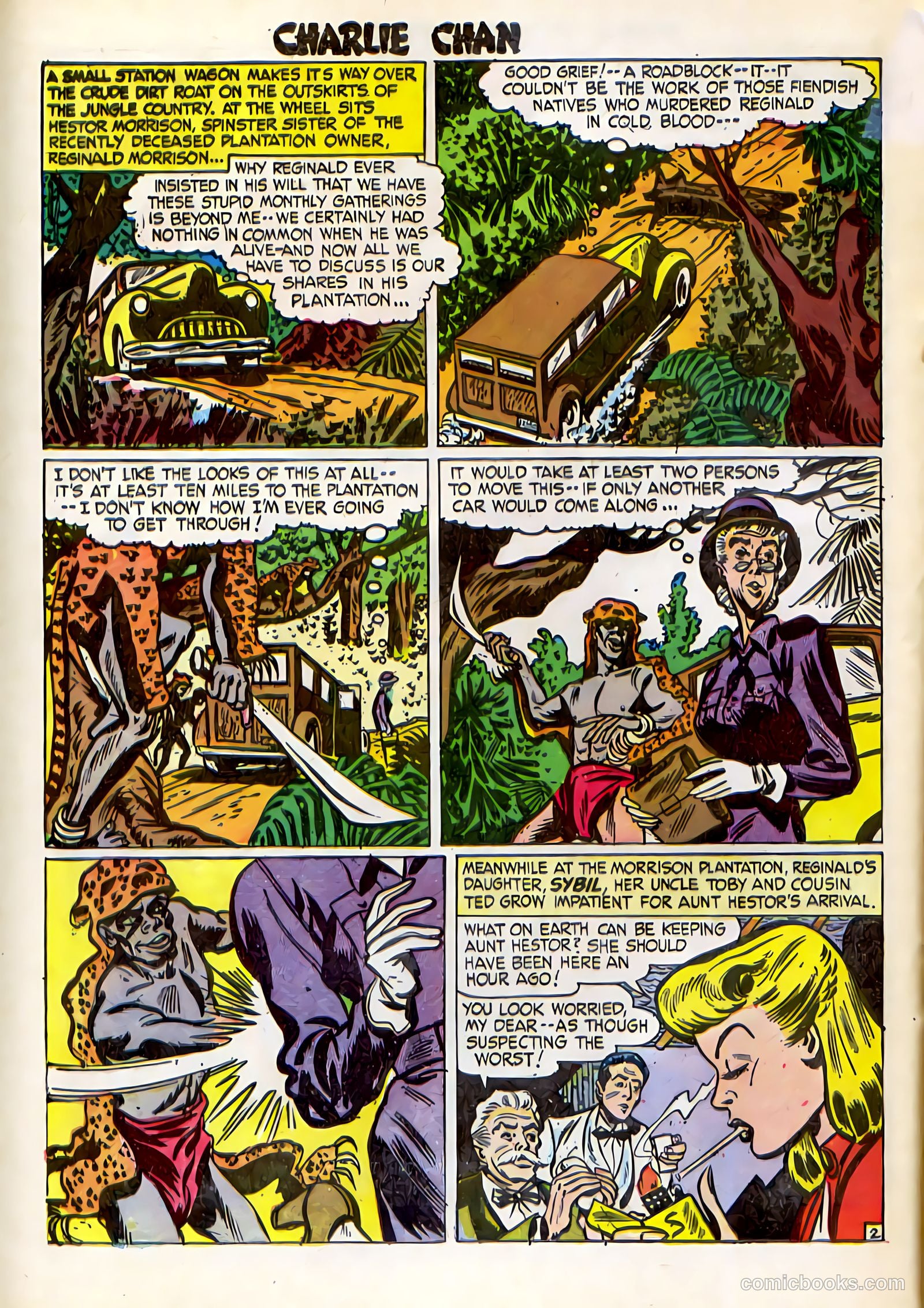 Charlie Chan #1 (1948) — page 24 of 52