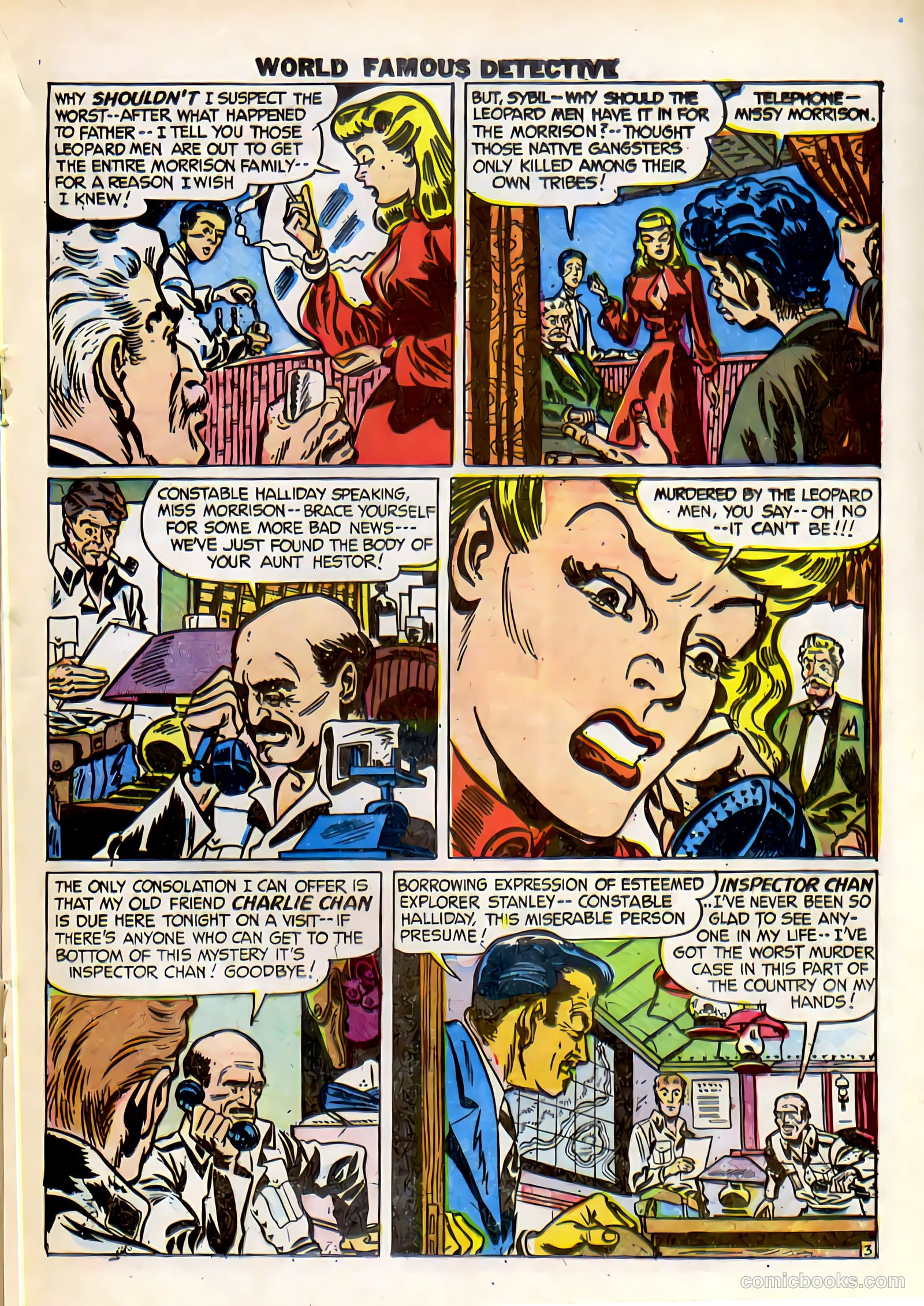 Charlie Chan #1 (1948) — page 25 of 52
