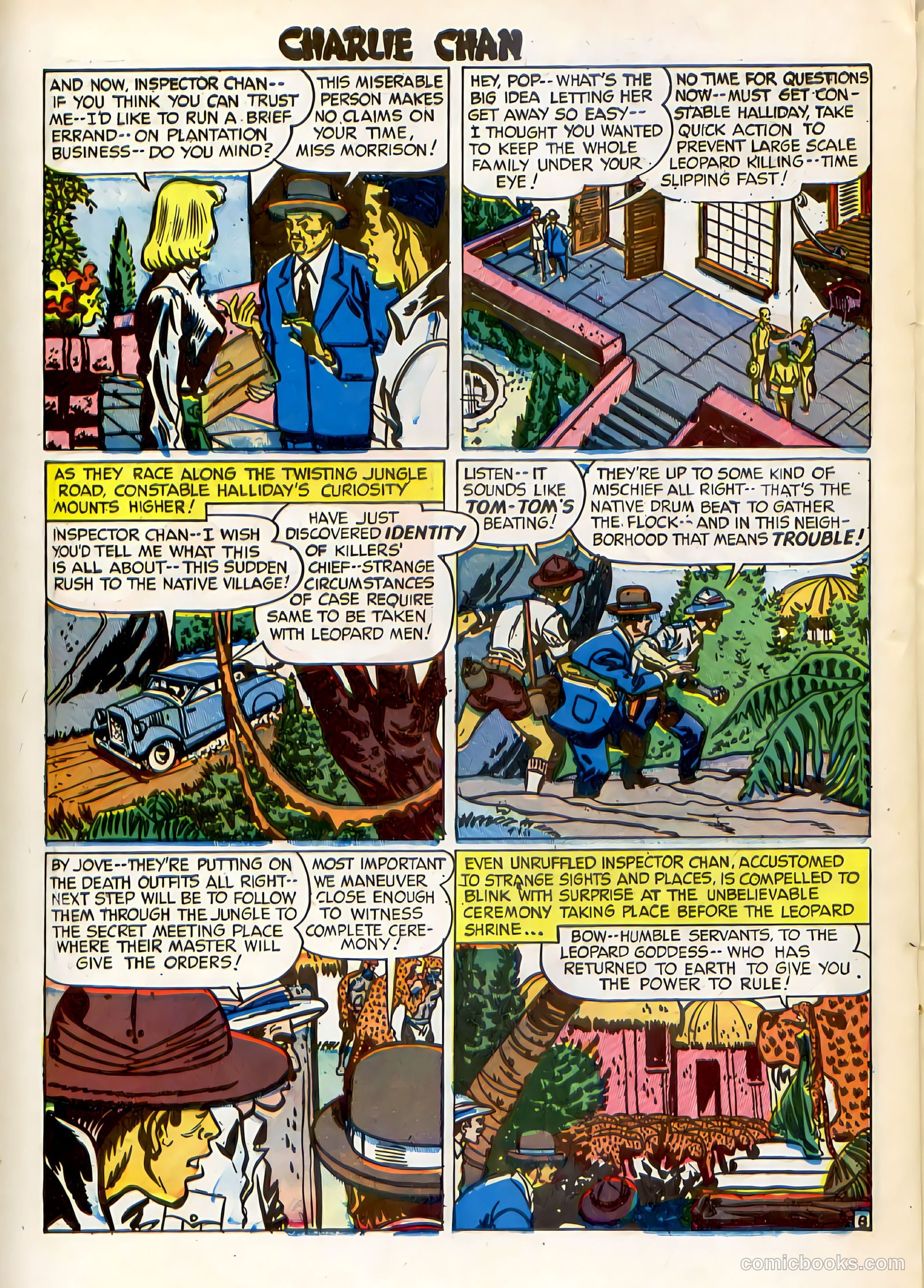 Charlie Chan #1 (1948) — page 30 of 52