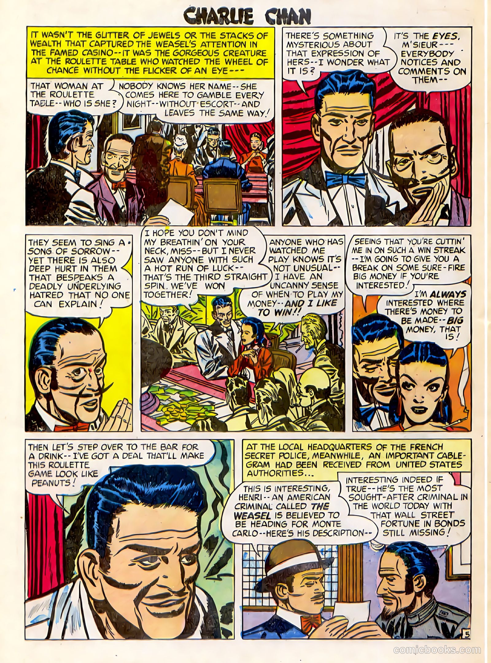 Charlie Chan #1 (1948) — page 38 of 52