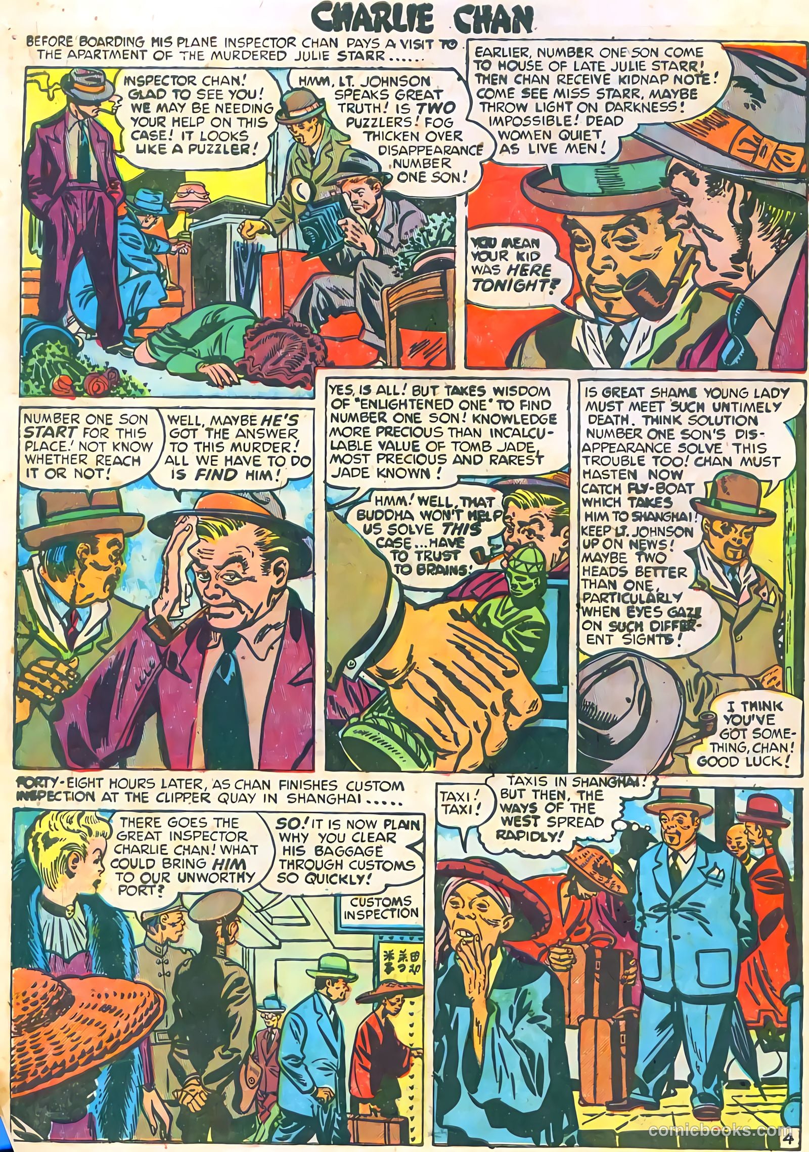 Charlie Chan #2 (1948) — page 7 of 54