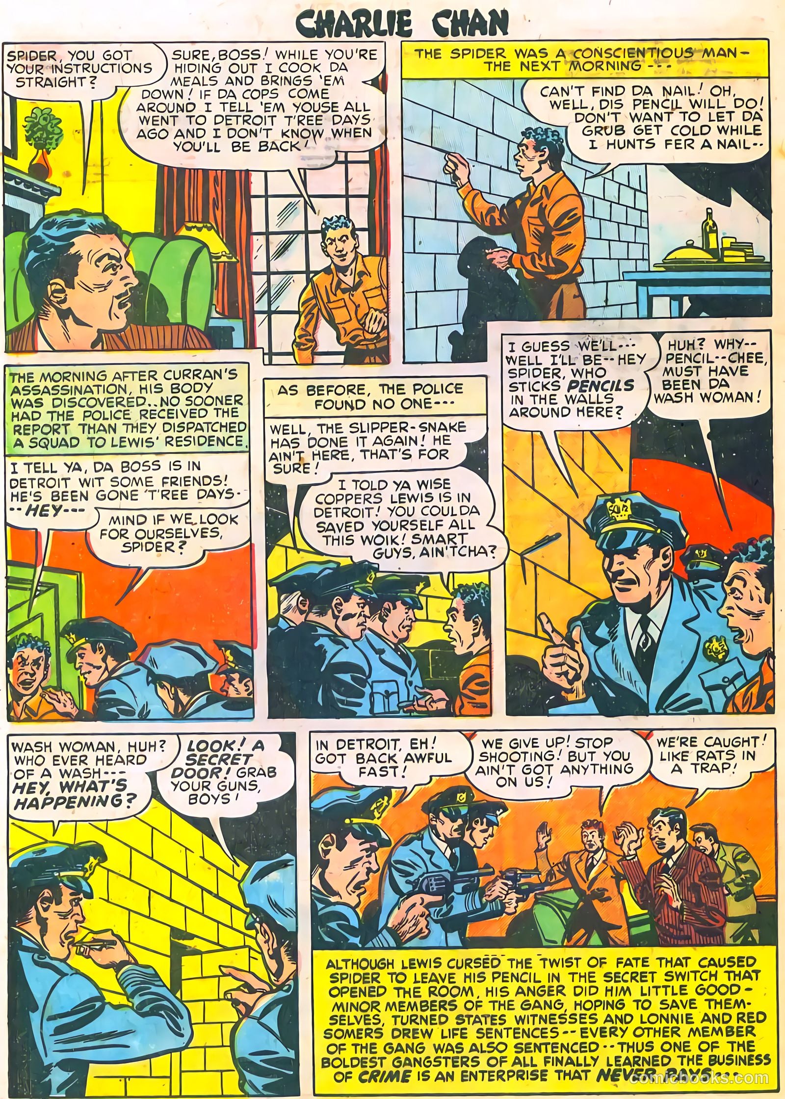 Charlie Chan #2 (1948) — page 43 of 54