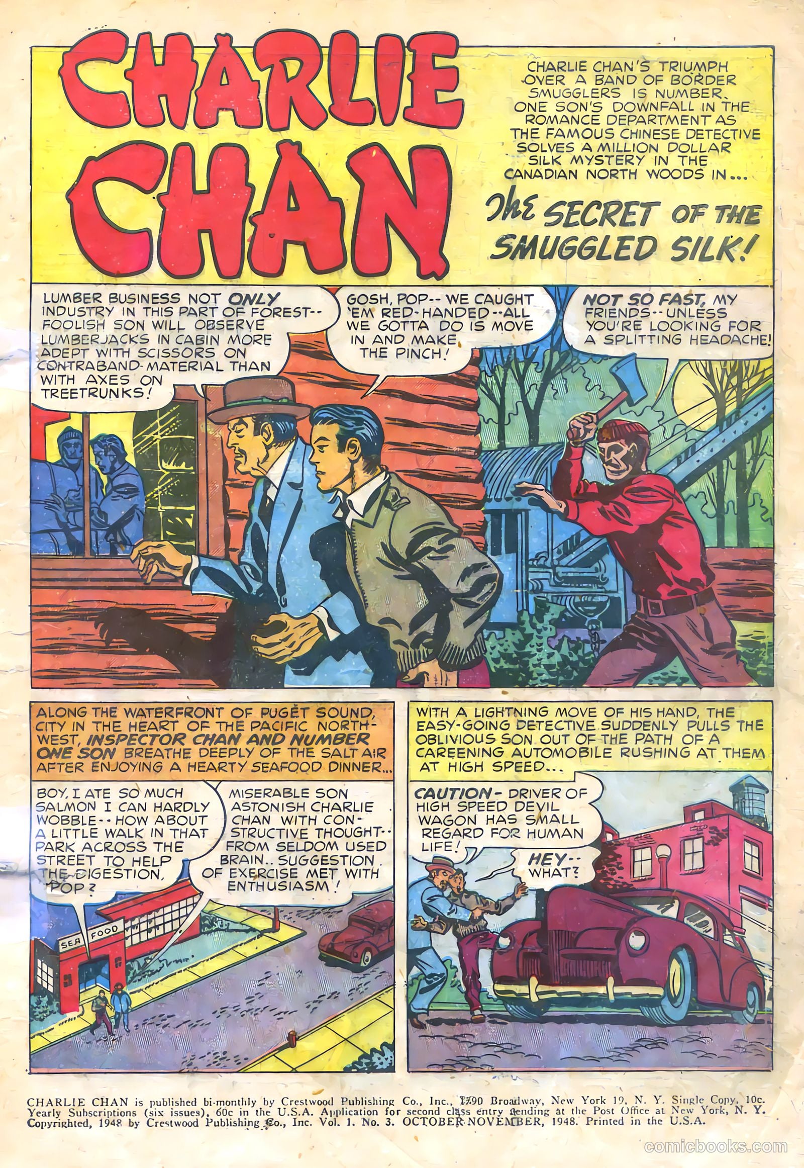 Charlie Chan #3 (1948) — page 3 of 52