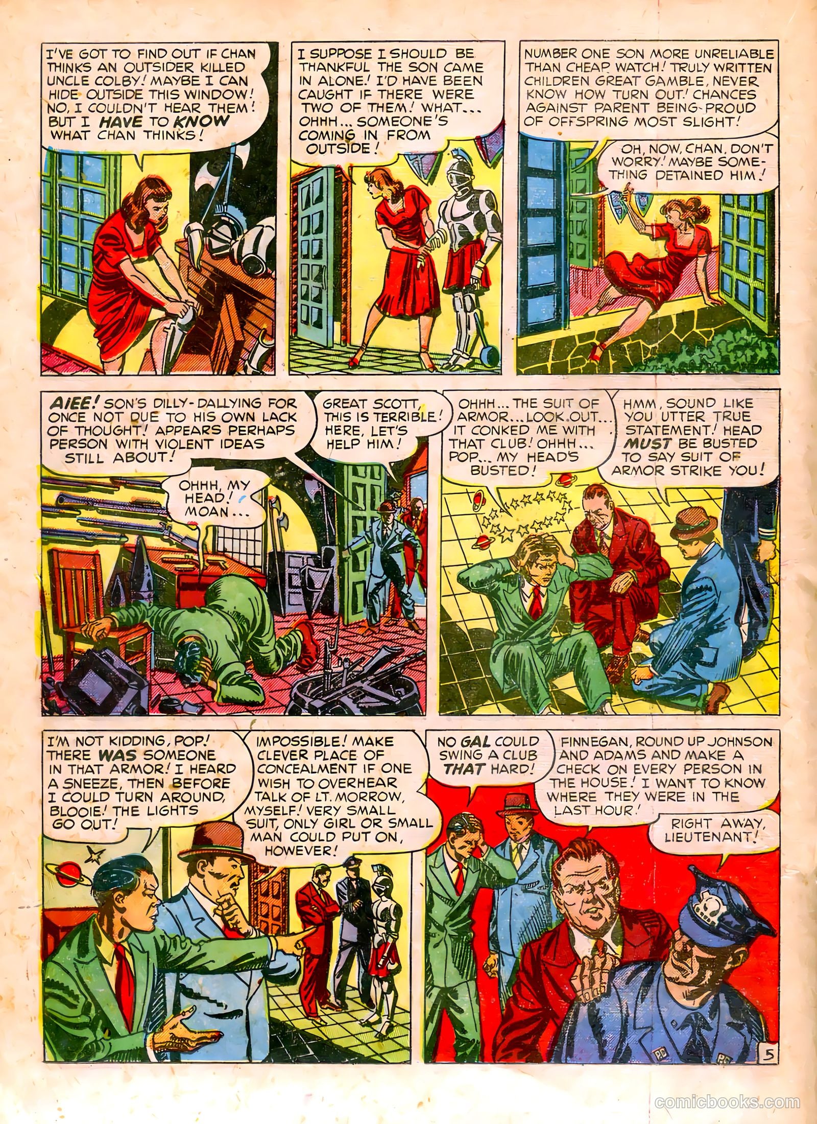 Charlie Chan #3 (1948) — page 28 of 52