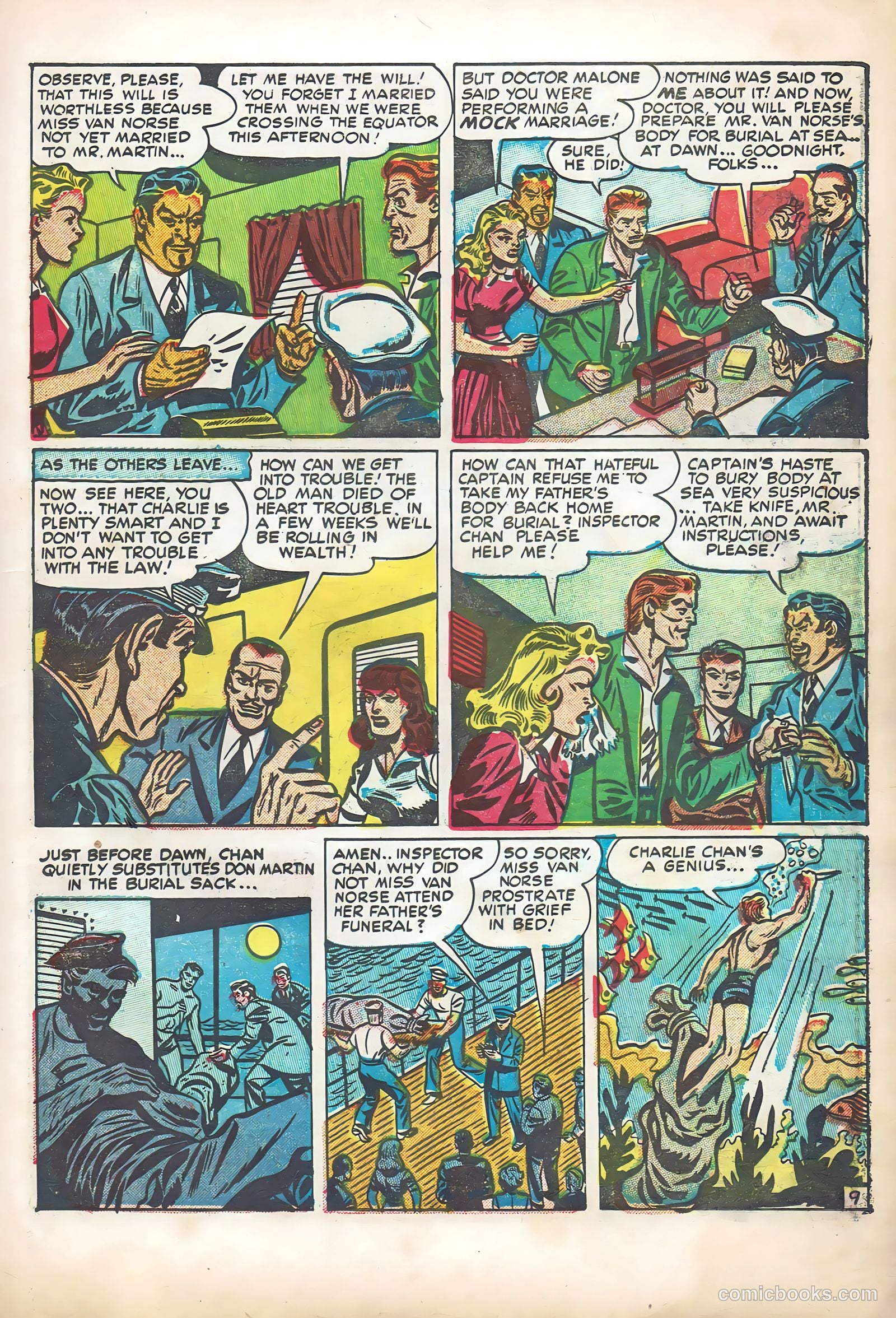Charlie Chan #4 (1948) — page 11 of 52