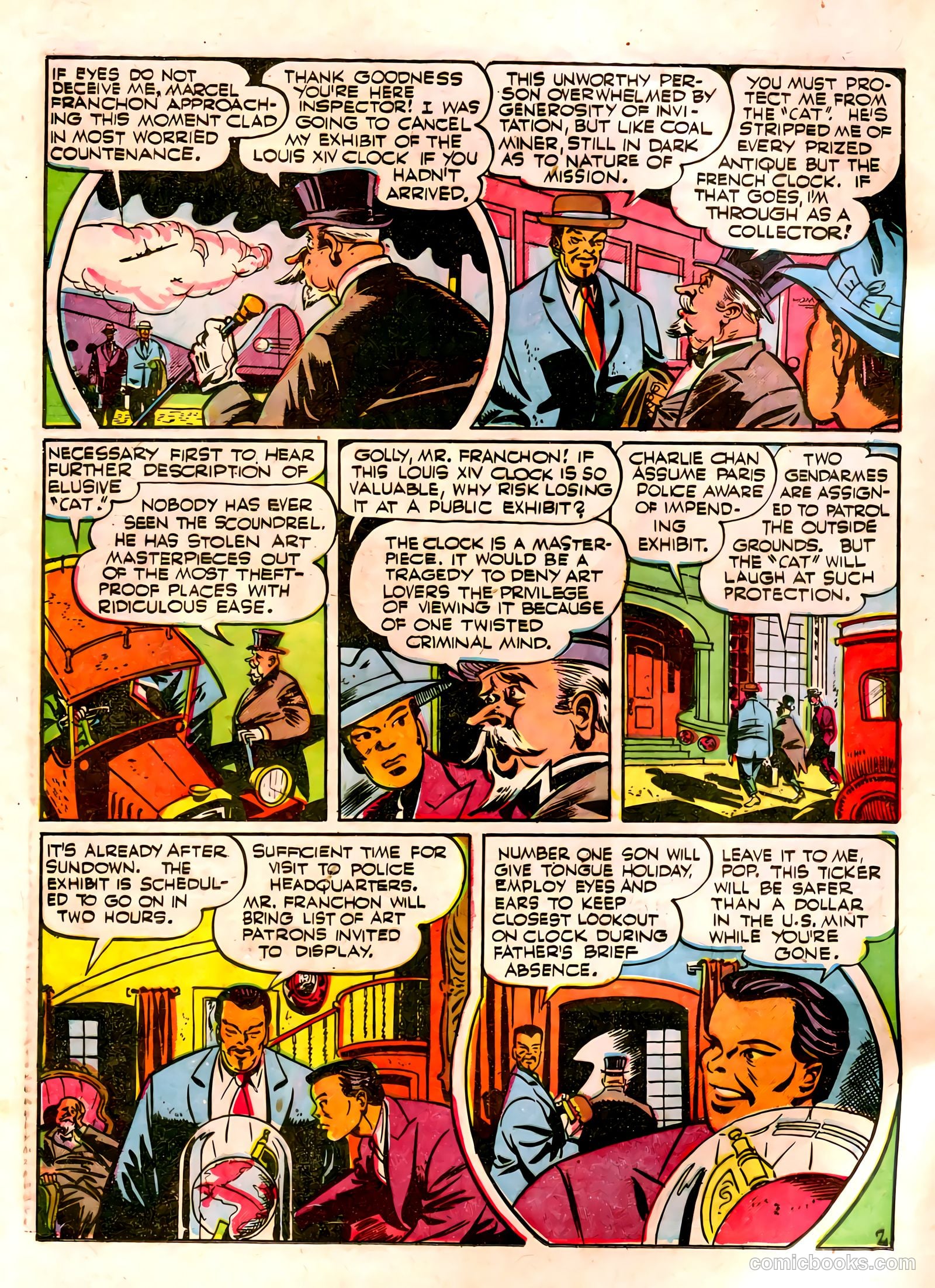 Charlie Chan #5 (1949) — page 3 of 50