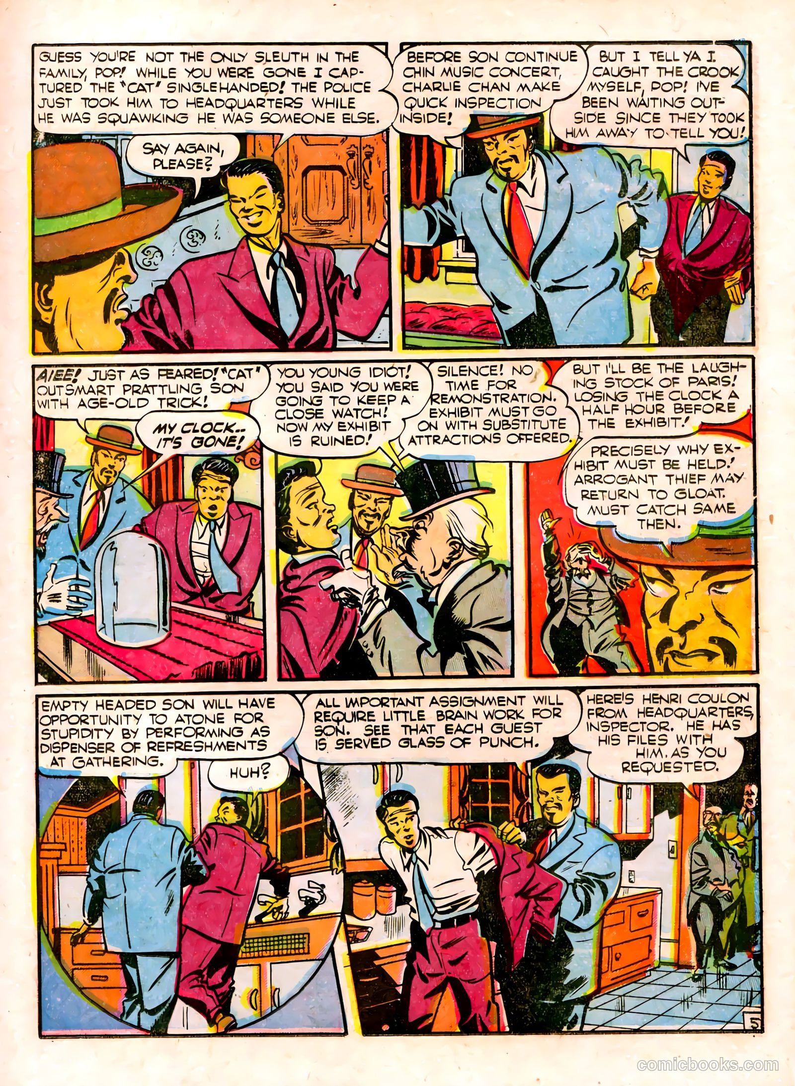 Charlie Chan #5 (1949) — page 6 of 50