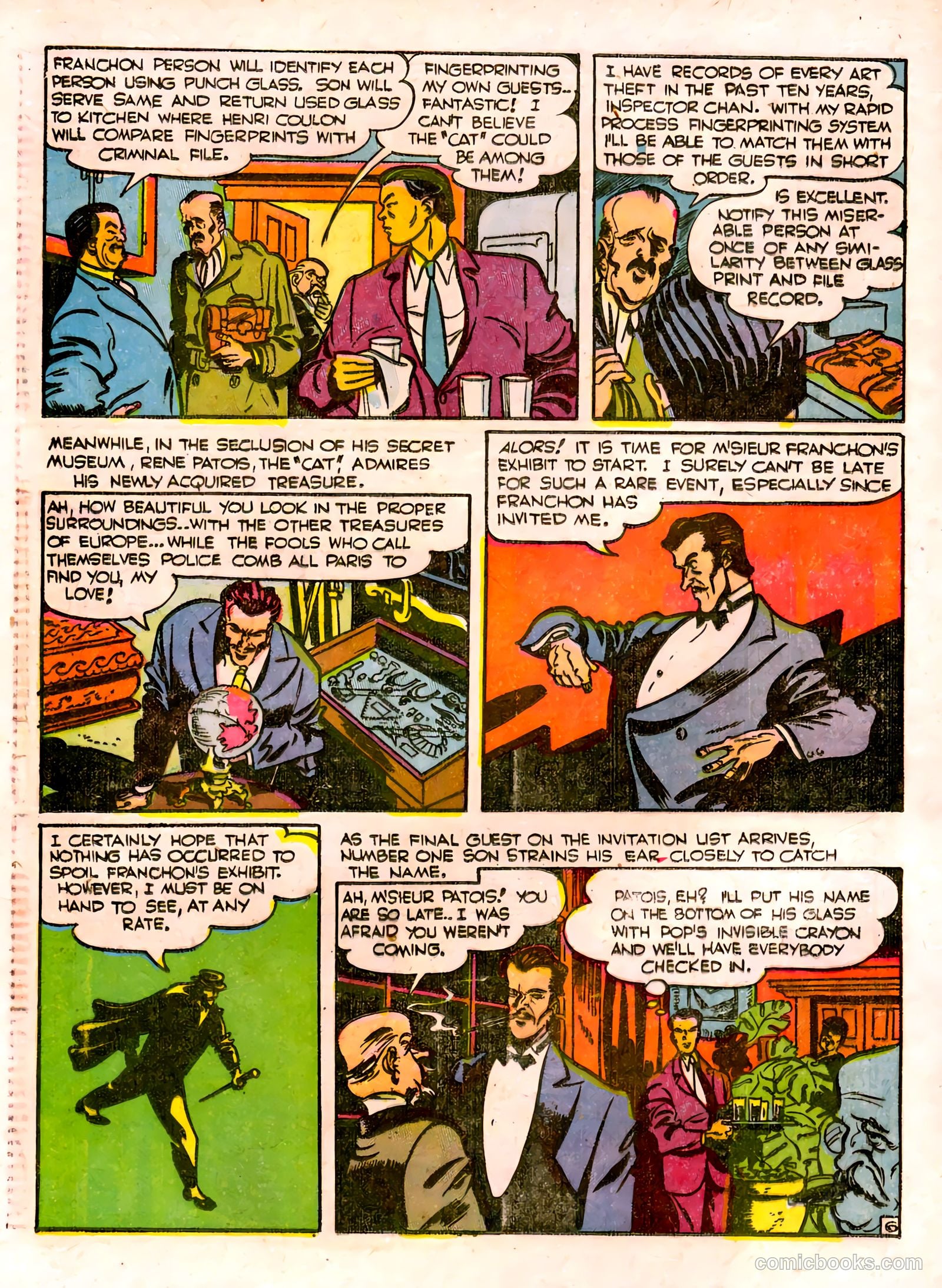Charlie Chan #5 (1949) — page 7 of 50
