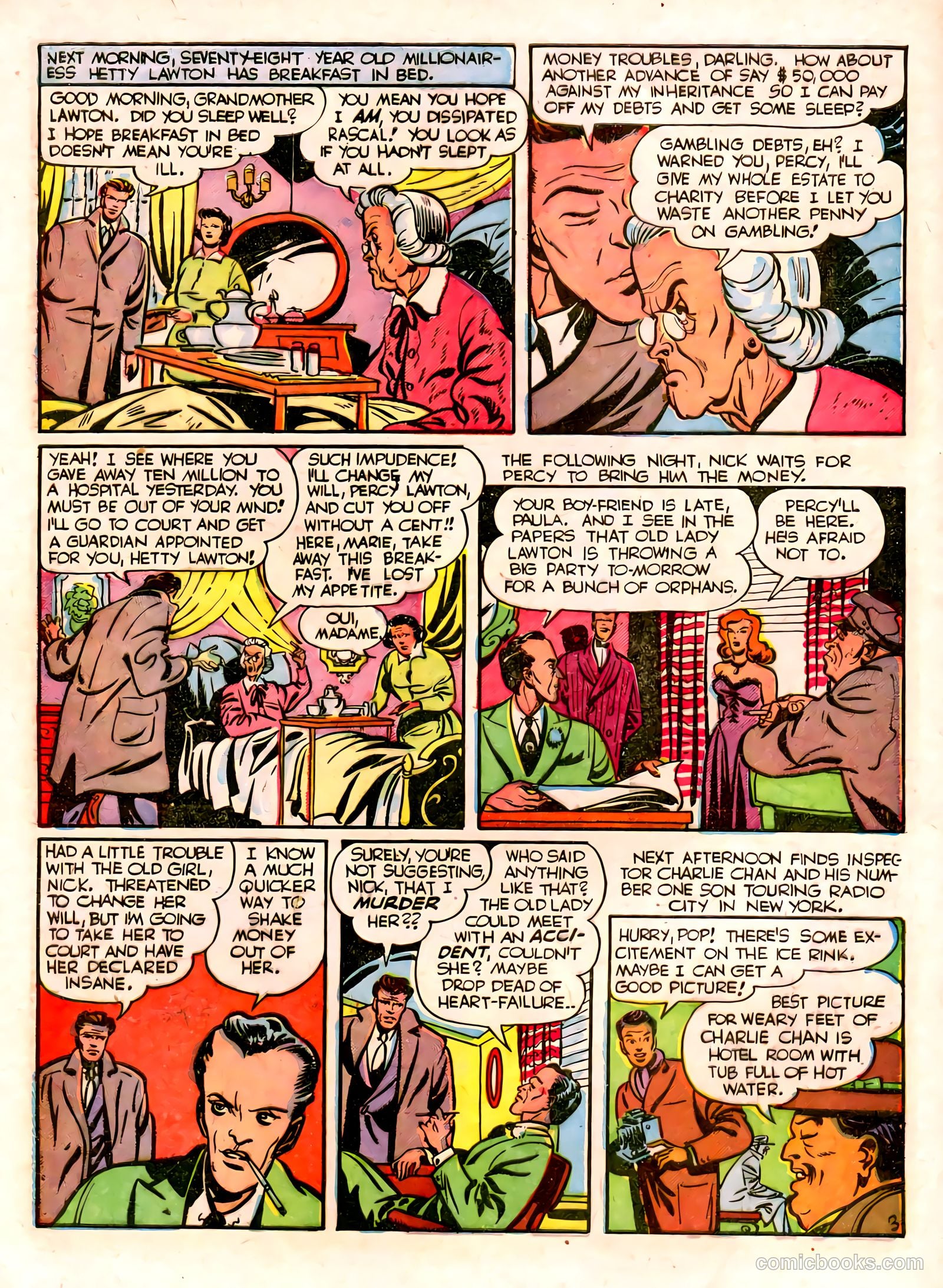 Charlie Chan #5 (1949) — page 15 of 50