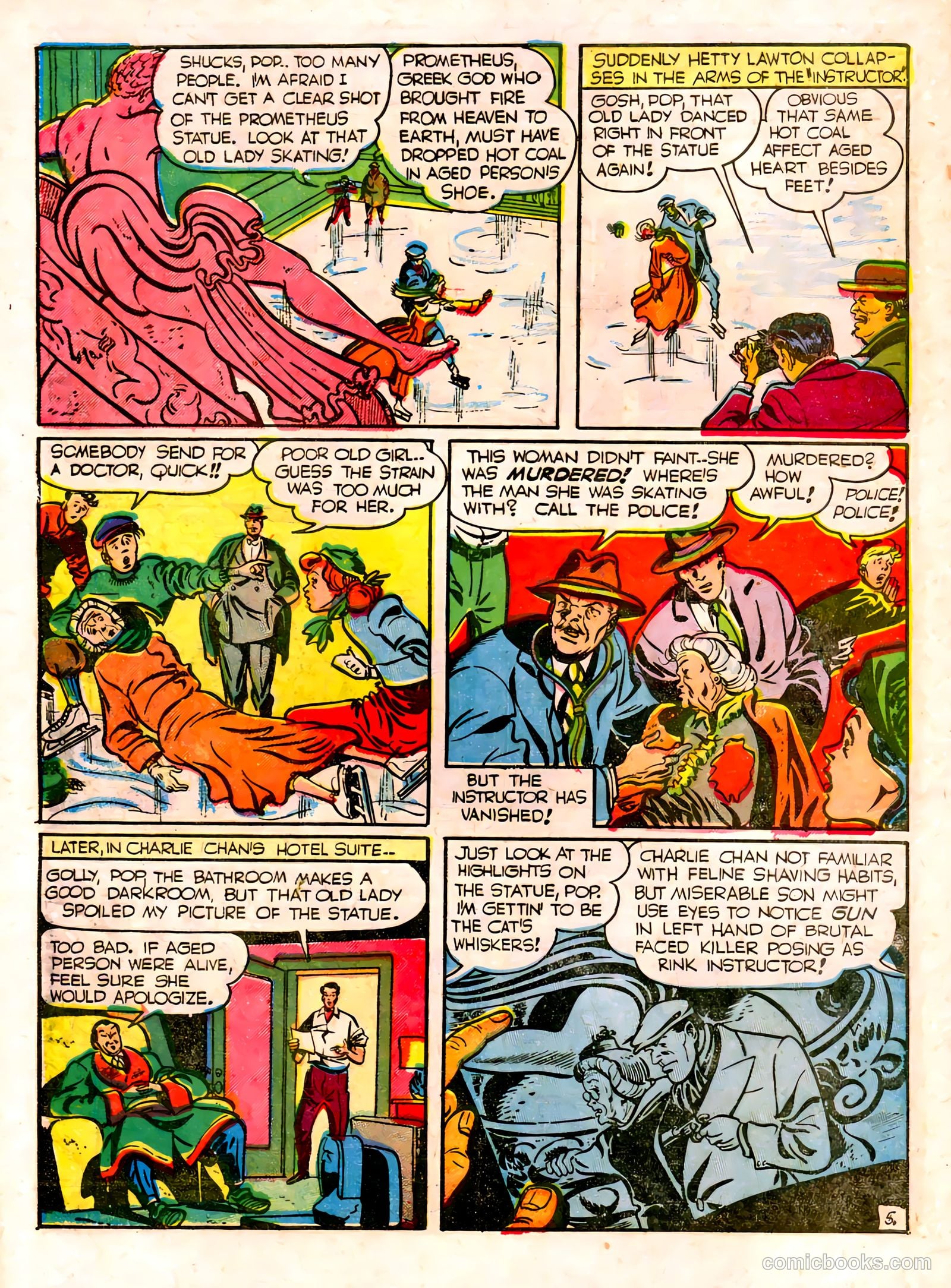 Charlie Chan #5 (1949) — page 17 of 50